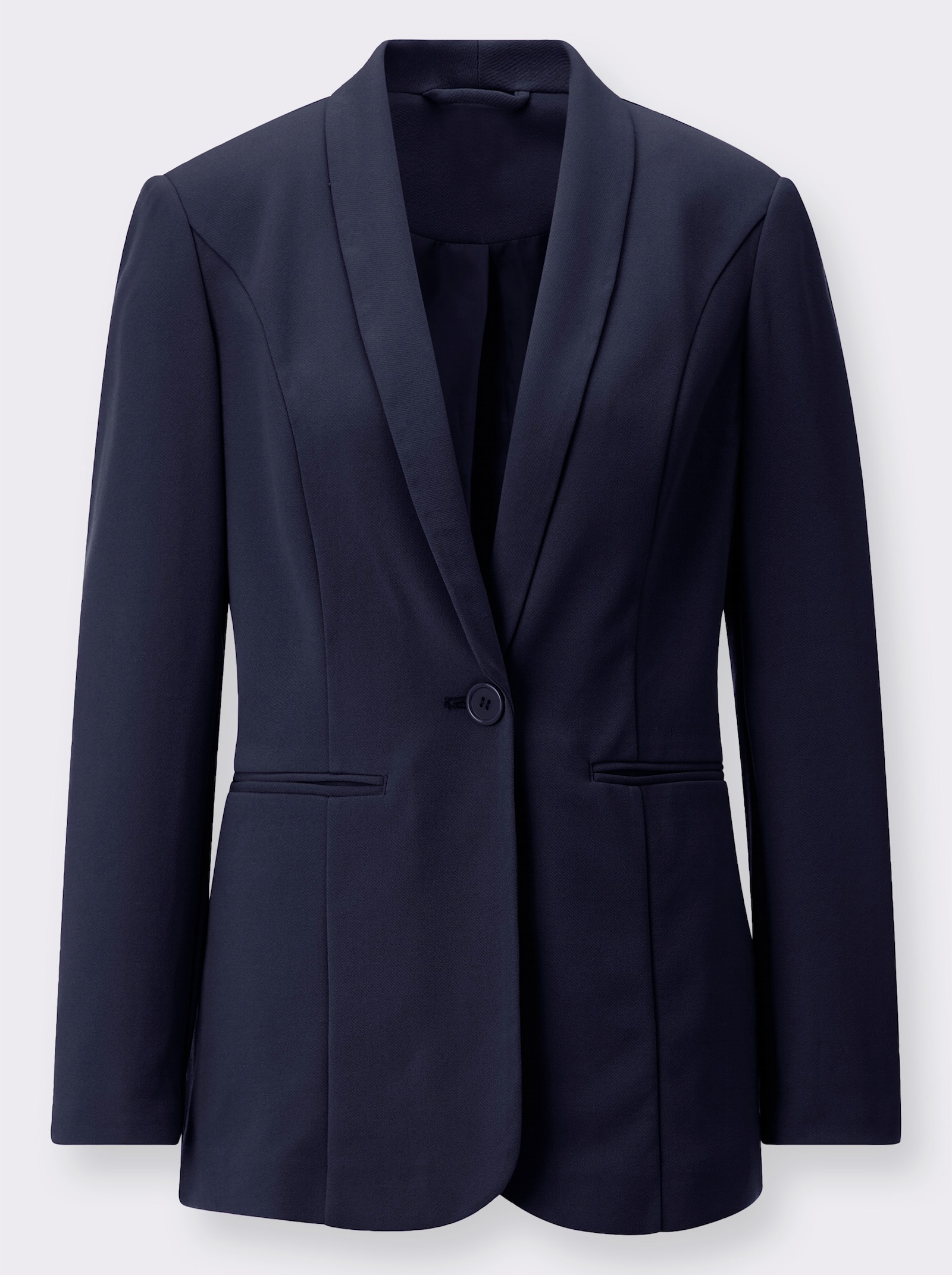 Blazer mit Schalkragen - marine