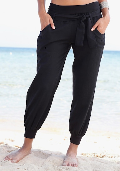 Buffalo Pantalon de plage - noir