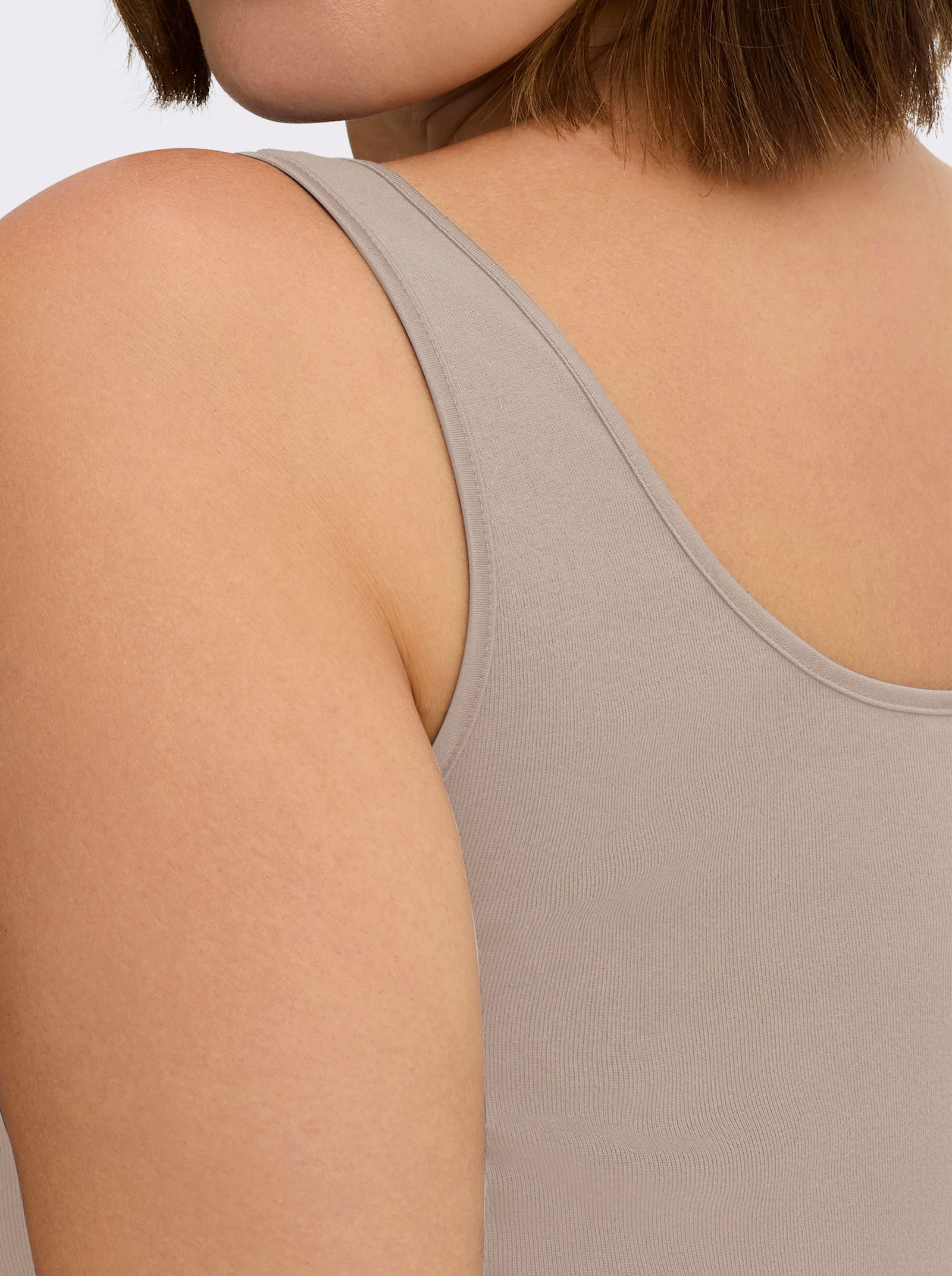 Nina von C. Achselhemd im Doppelpack - sand