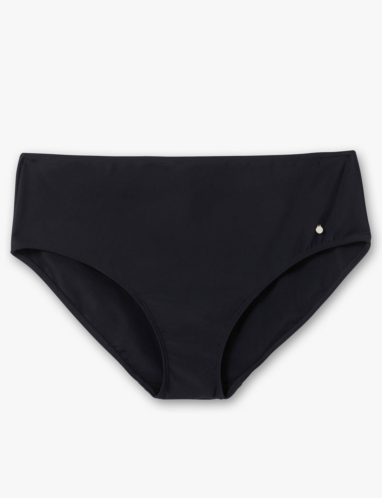 sheego Bikini-Hose in hohem Schnitt, mit Shaping-Einsatz - tiefblau