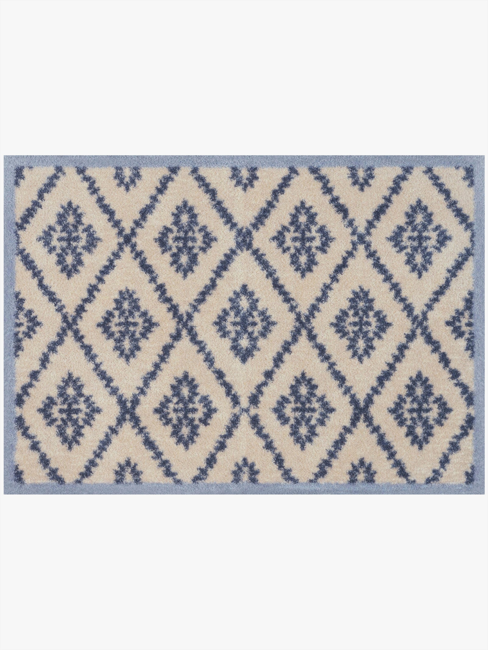 Turtle Mat Fußmatte - ecru-bleu