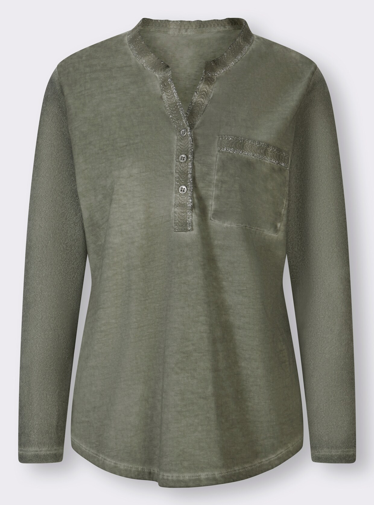 heine Langarmshirt - khaki