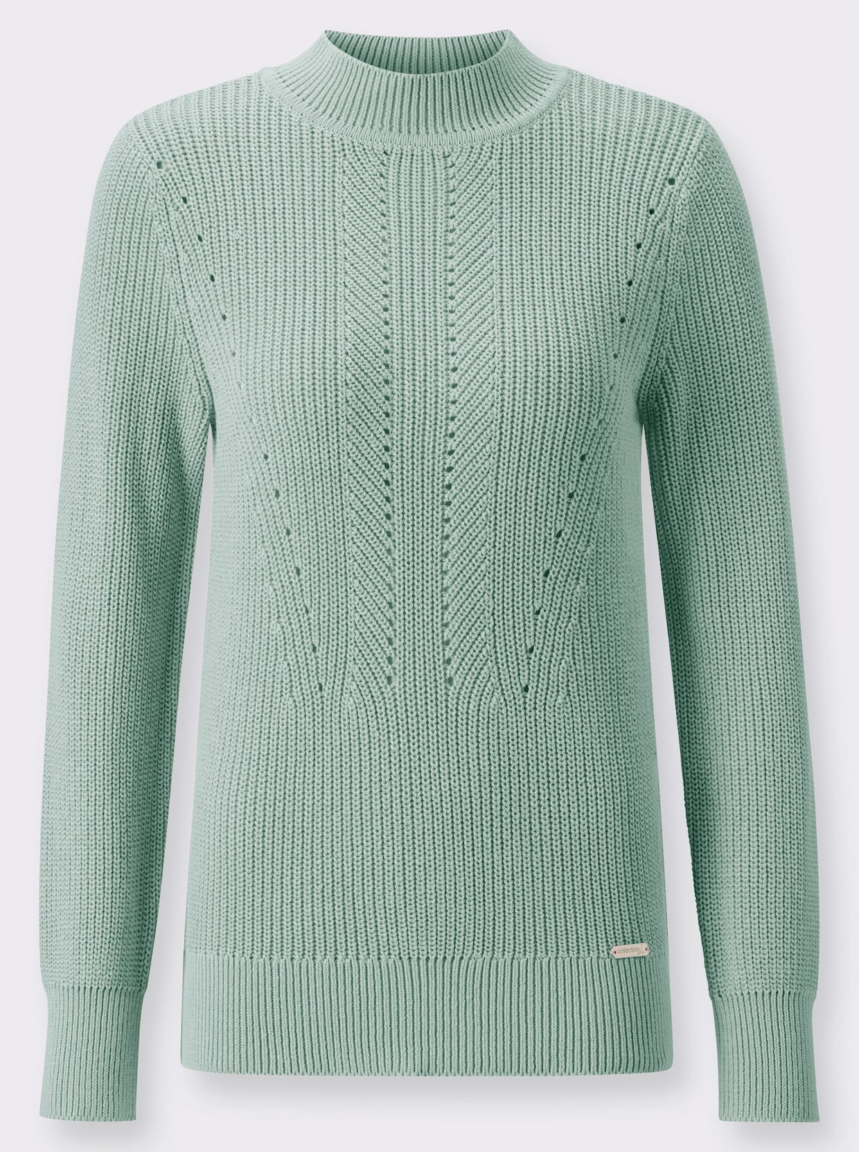 Pullover met lange mouwen - kalkmint