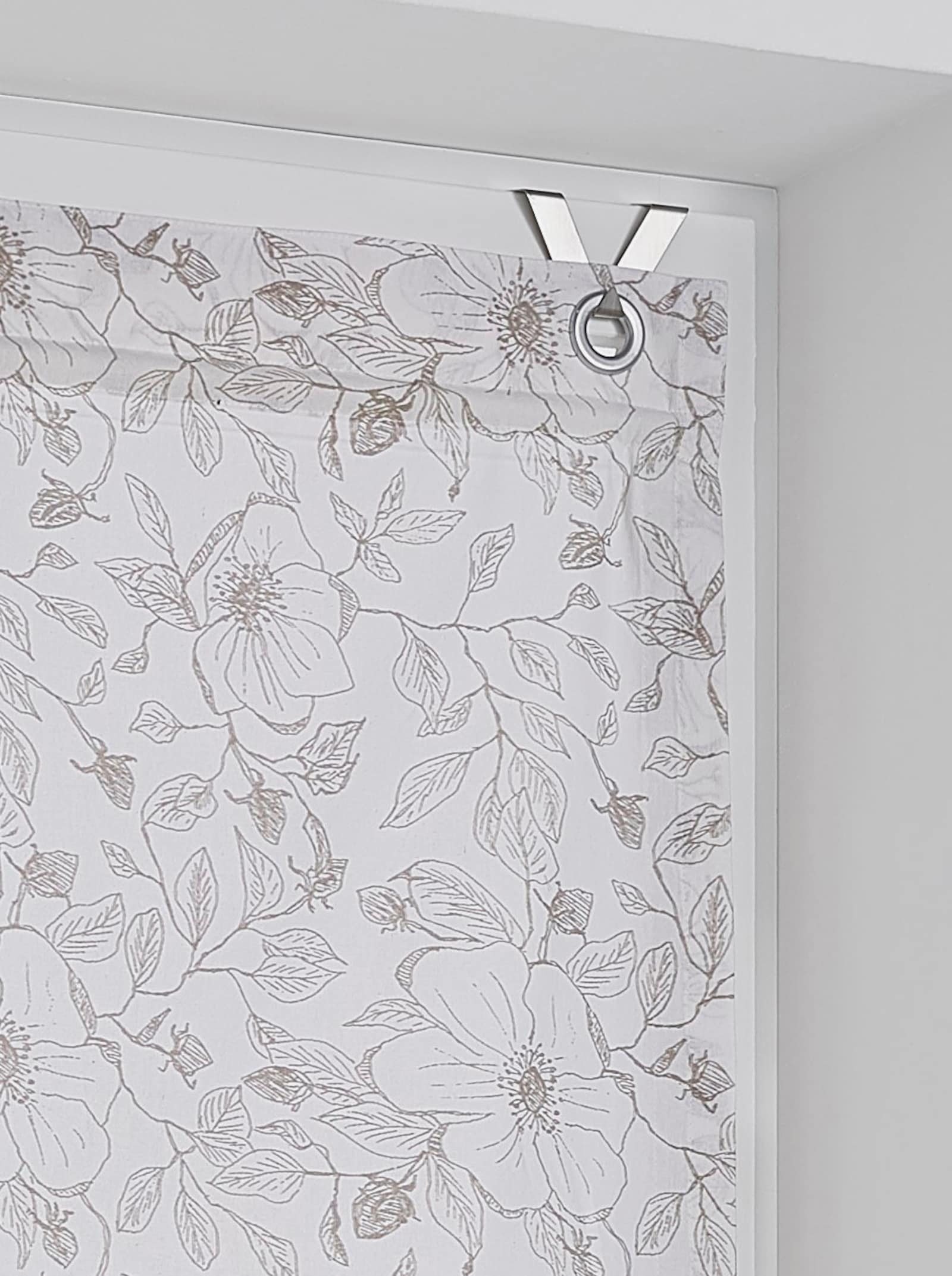 heine home Raffrollo - weiß-natur