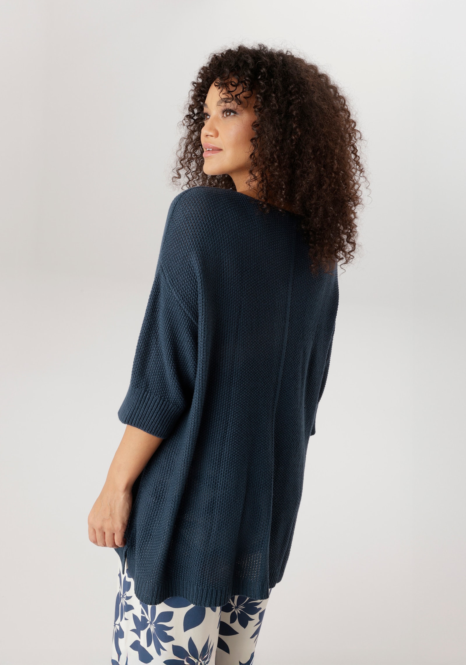 Aniston PLUS Strickpullover - marine
