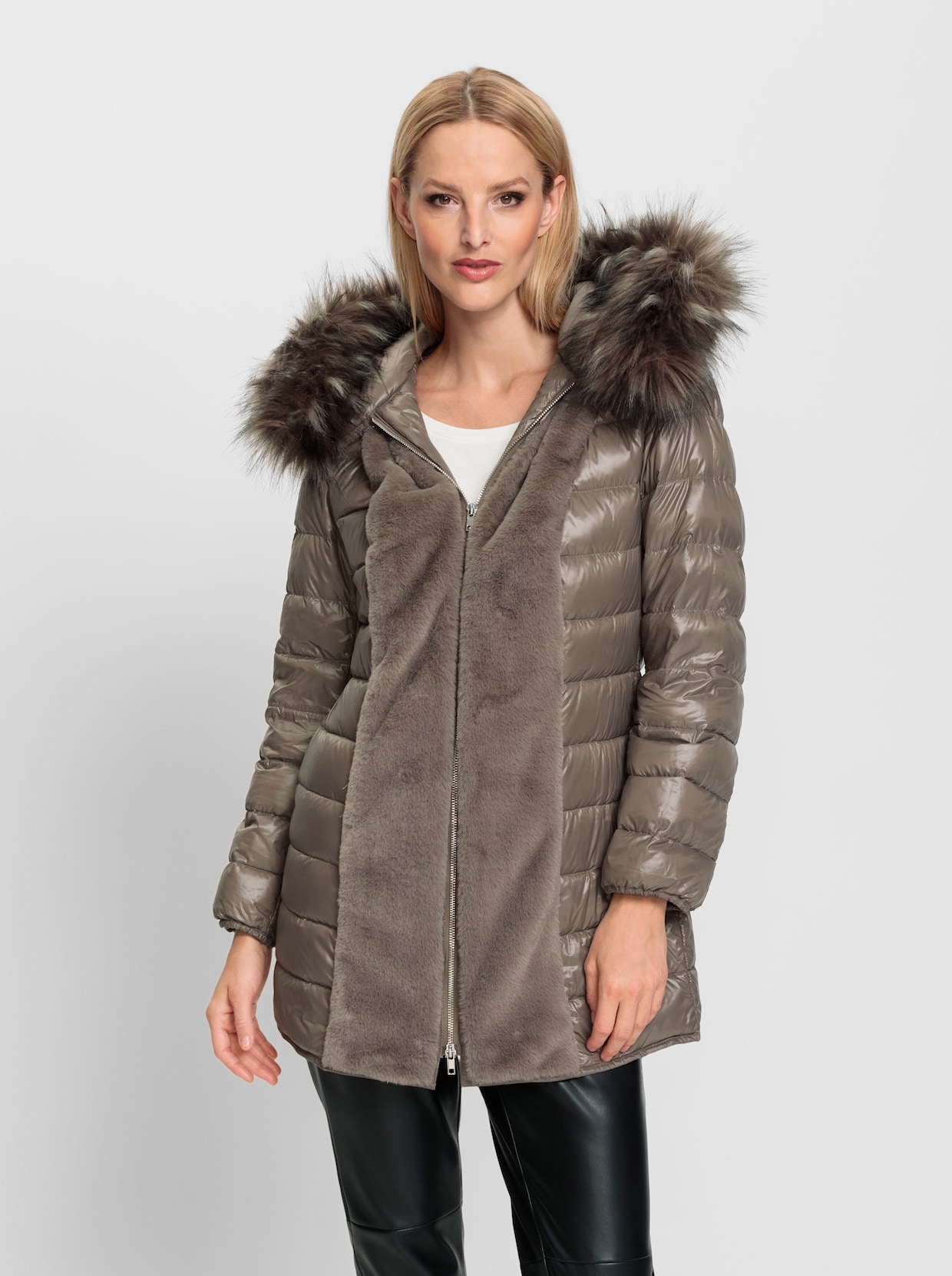 heine Manteau - taupe foncé