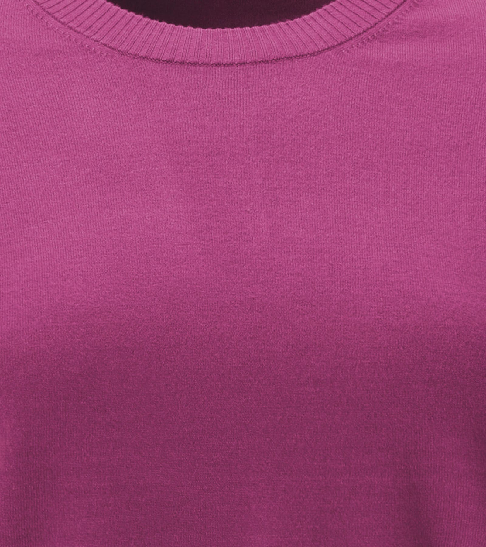 Aniston PLUS Rundhalspullover - fuchsia