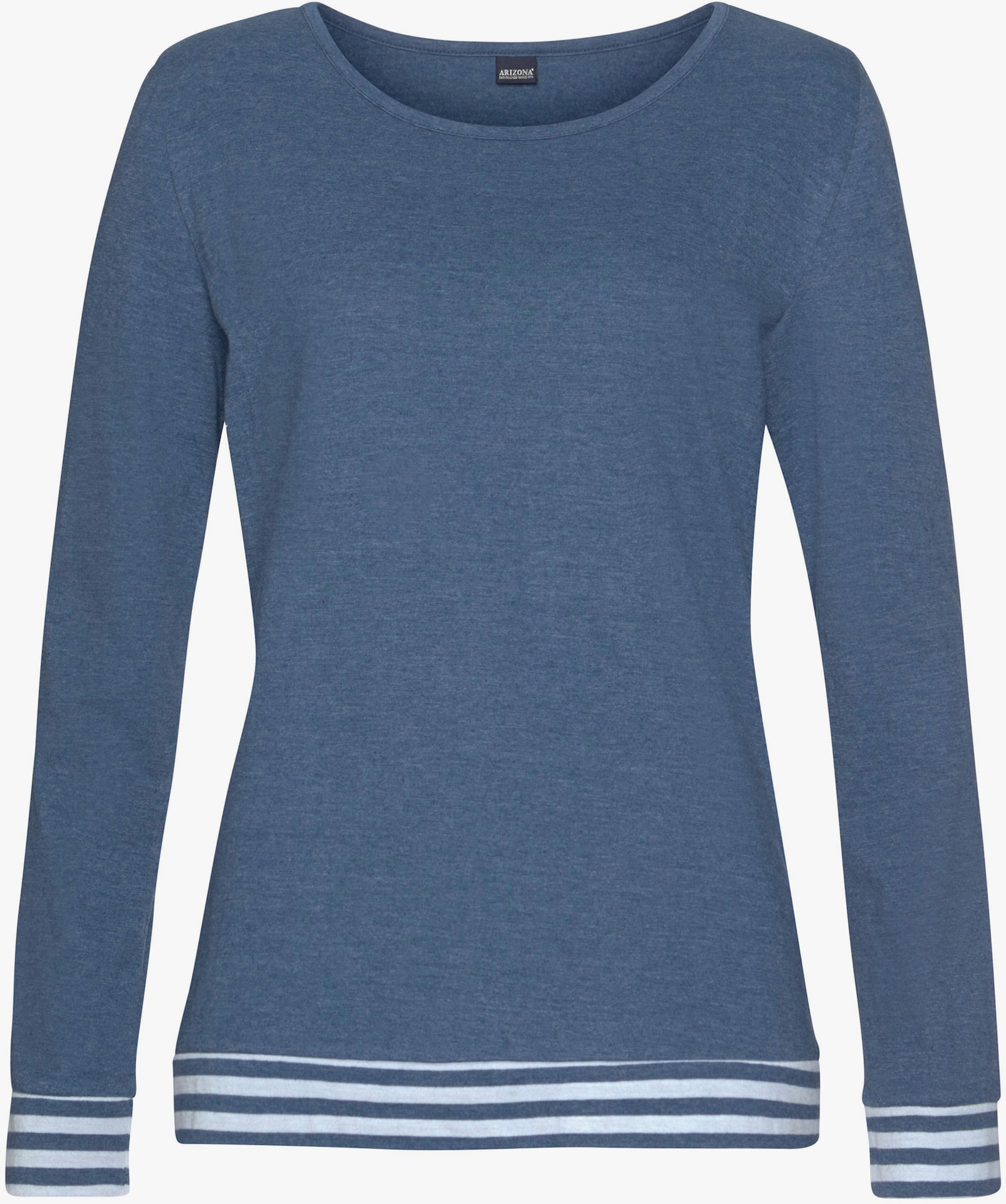 Arizona Pyjama - blau-meliert