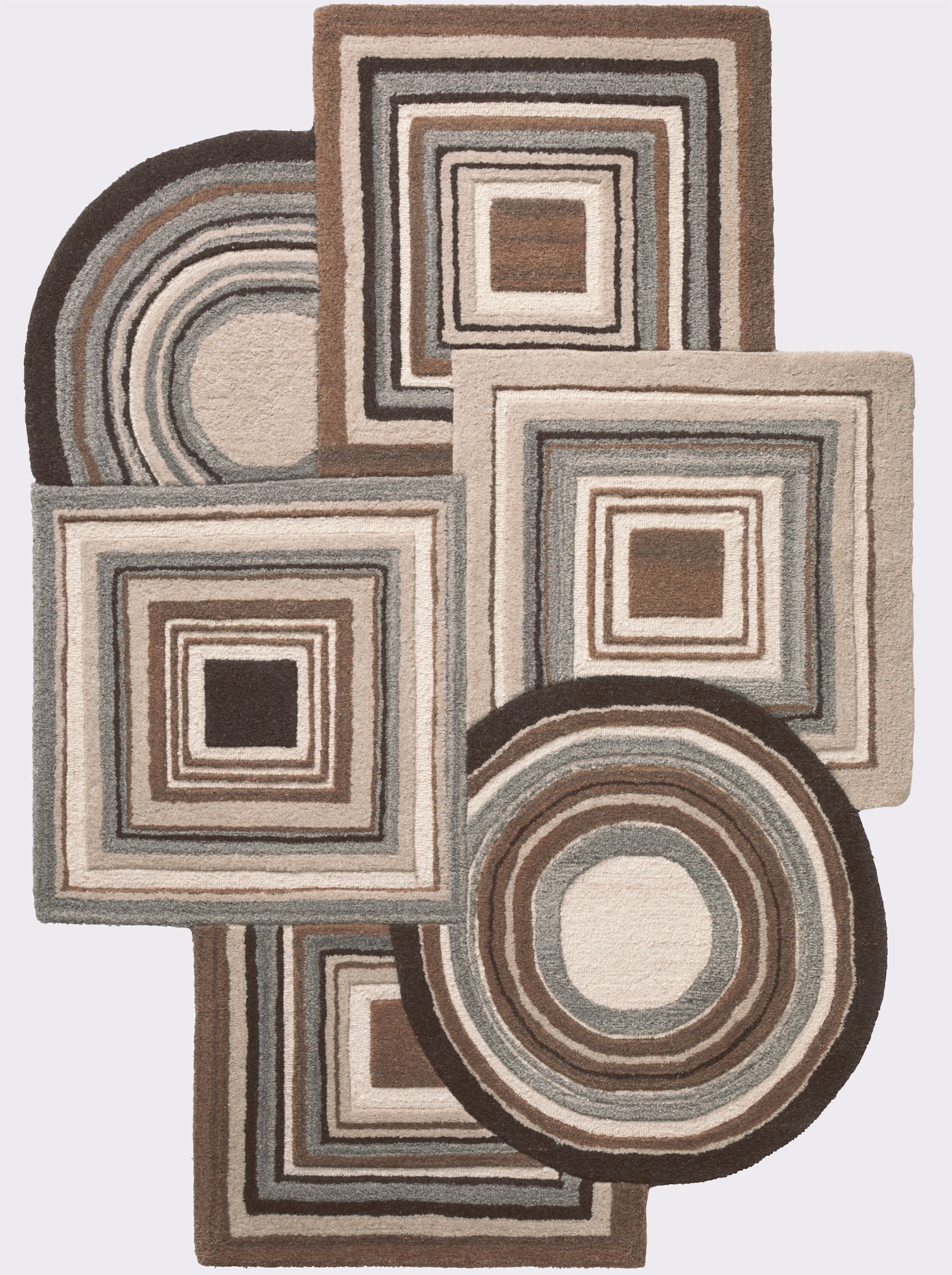 heine home Teppich - braun-beige