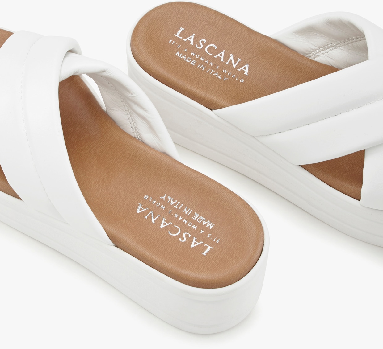 LASCANA Slippers - wit