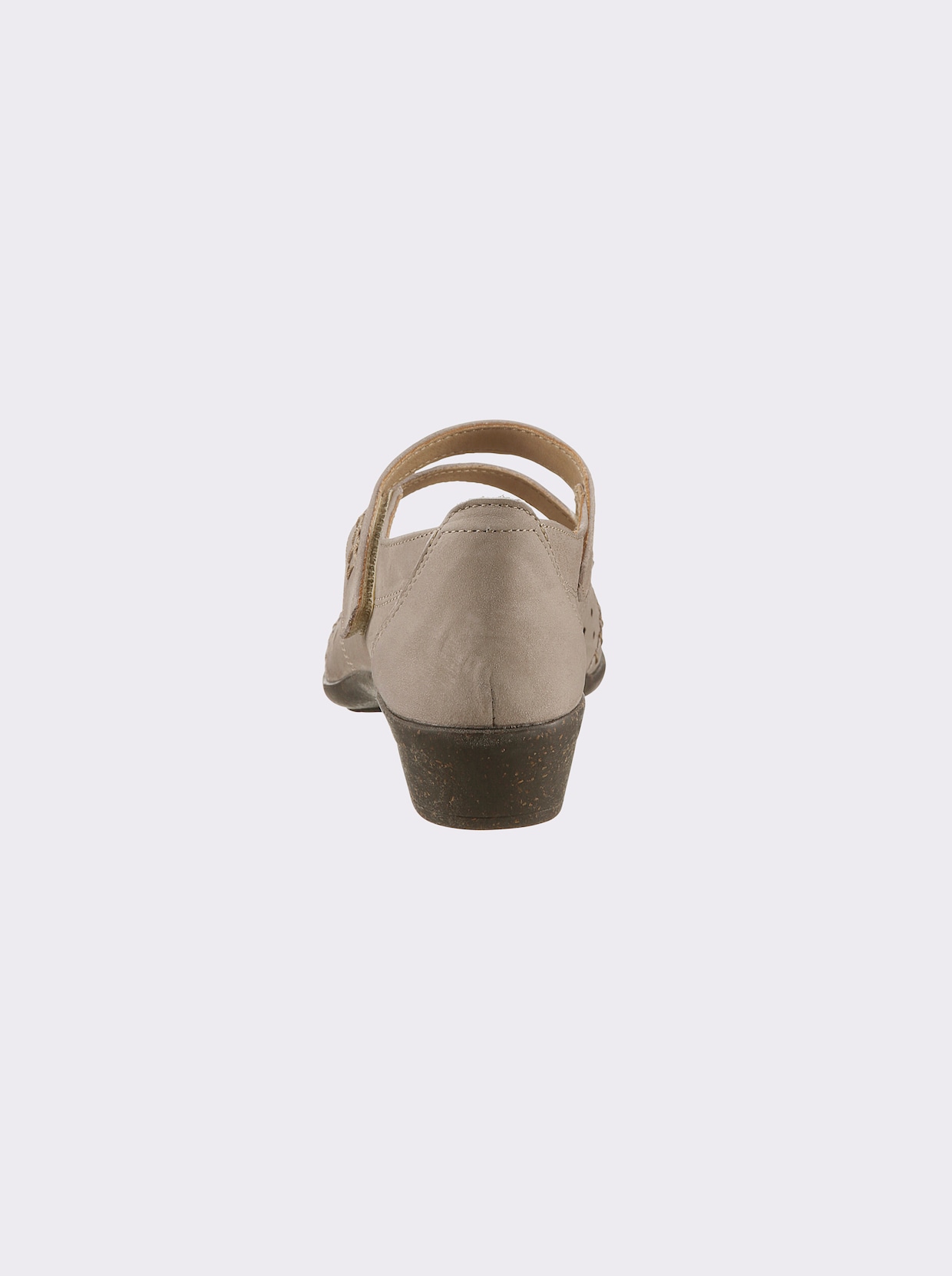 airsoft comfort+ Topánky so zapínaním na suchý zips - hnedosivá
