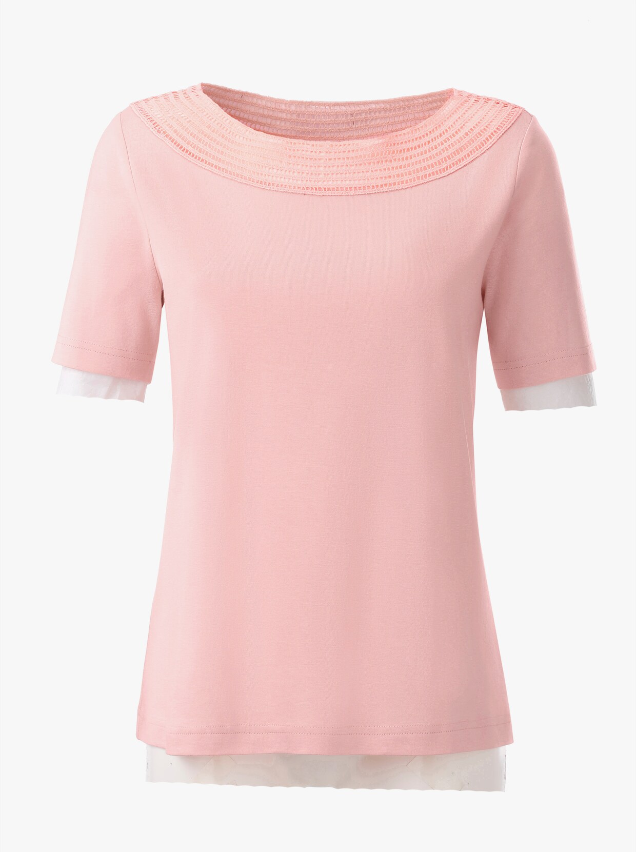 Shirt met korte mouwen - roze