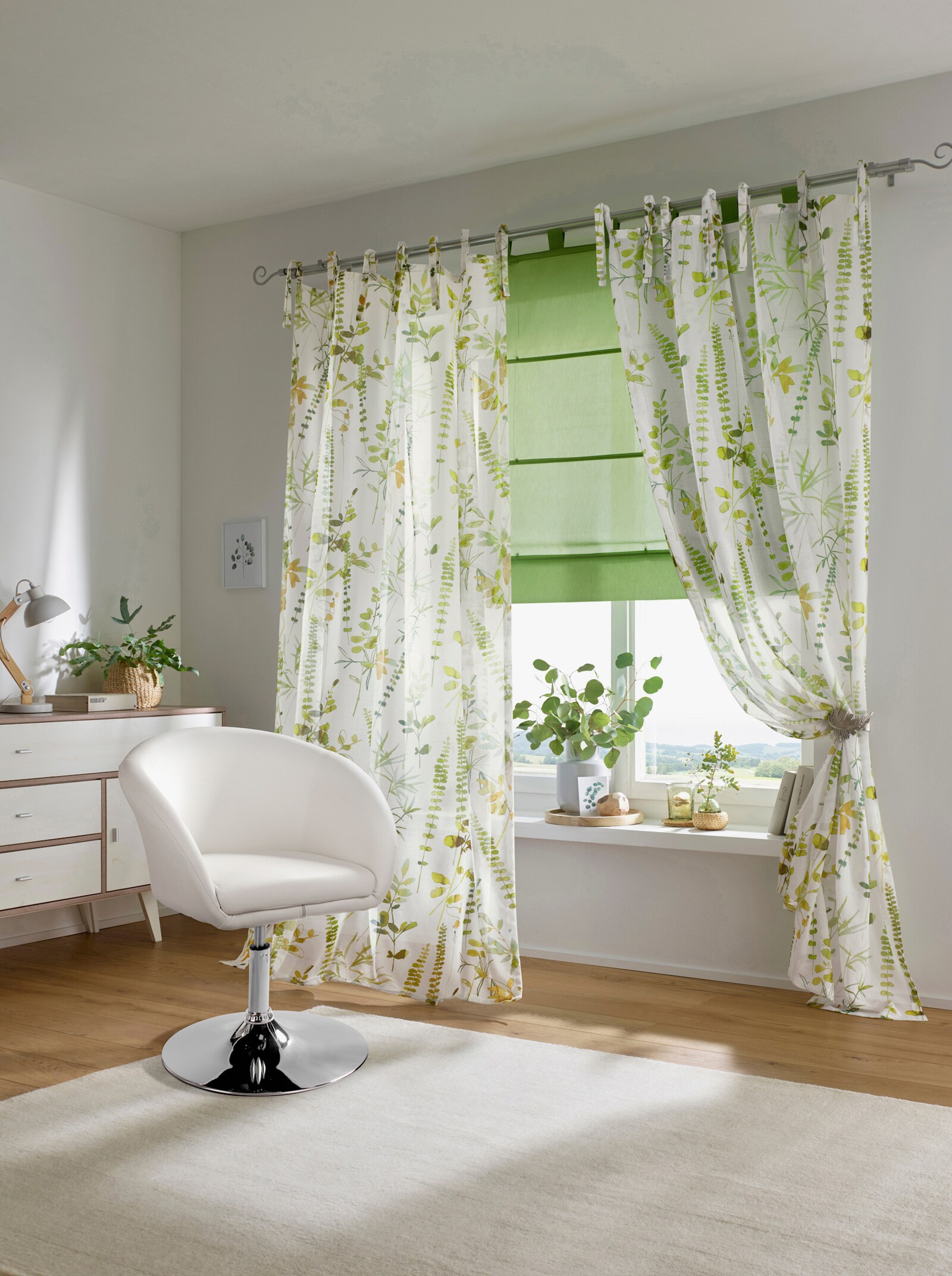 heine home Raffrollo - lindgrün