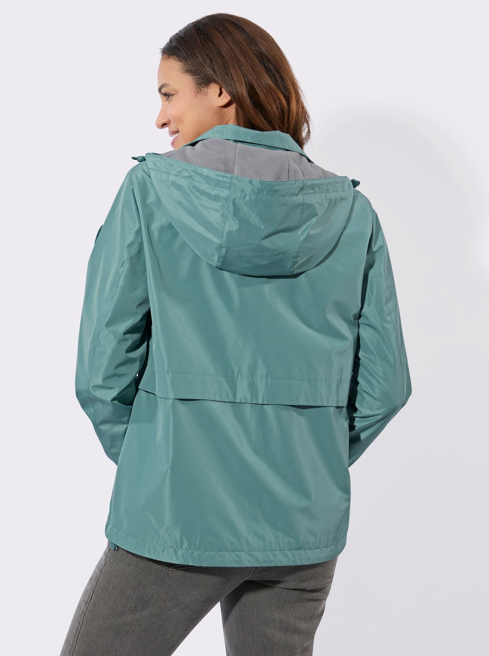 Outdoorjacke für die Übergangszeit - jade