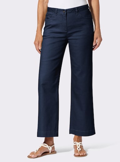 Culotte - darkblue-stone-washed