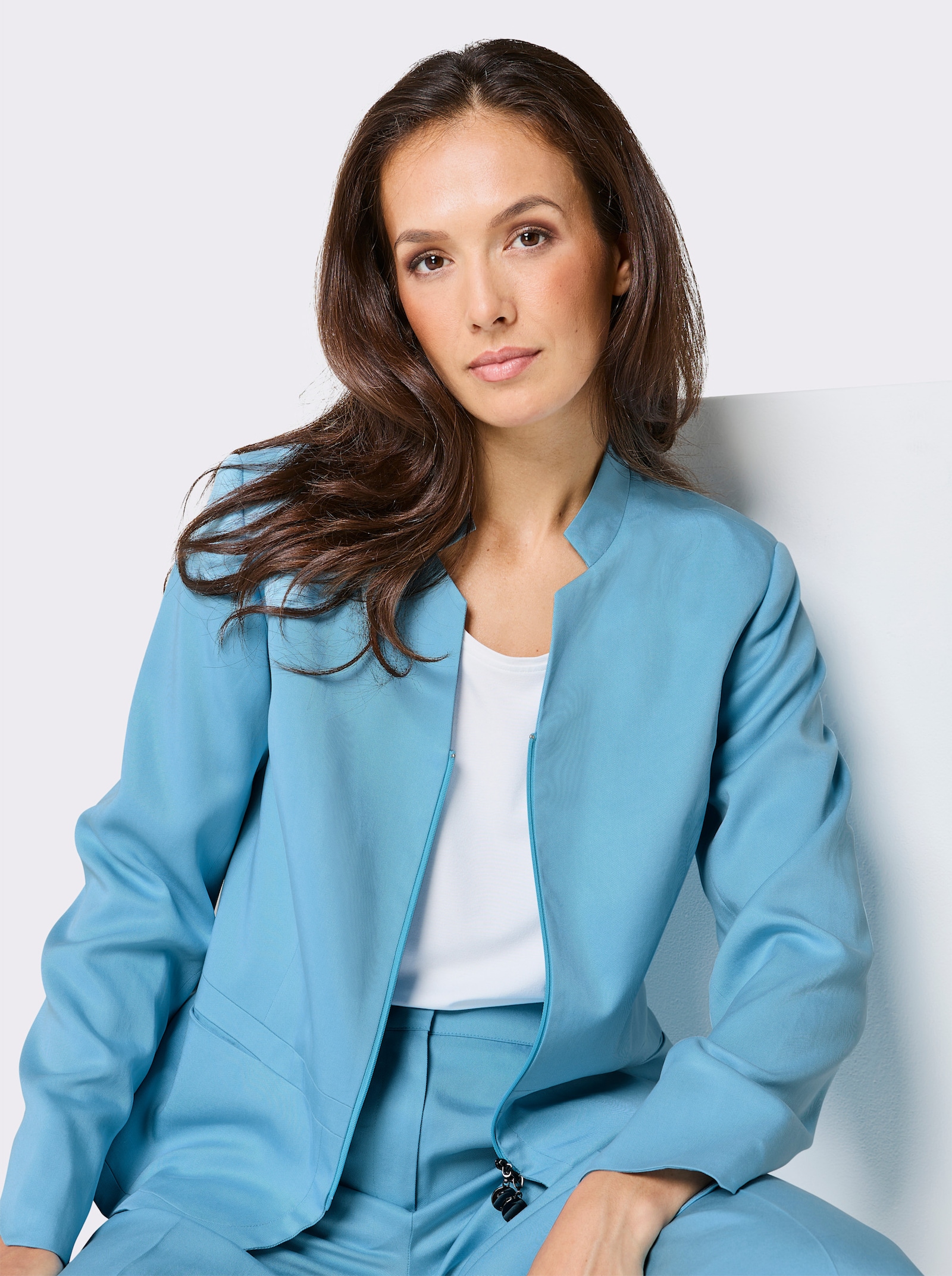 CREATION L PREMIUM Blazer - aqua