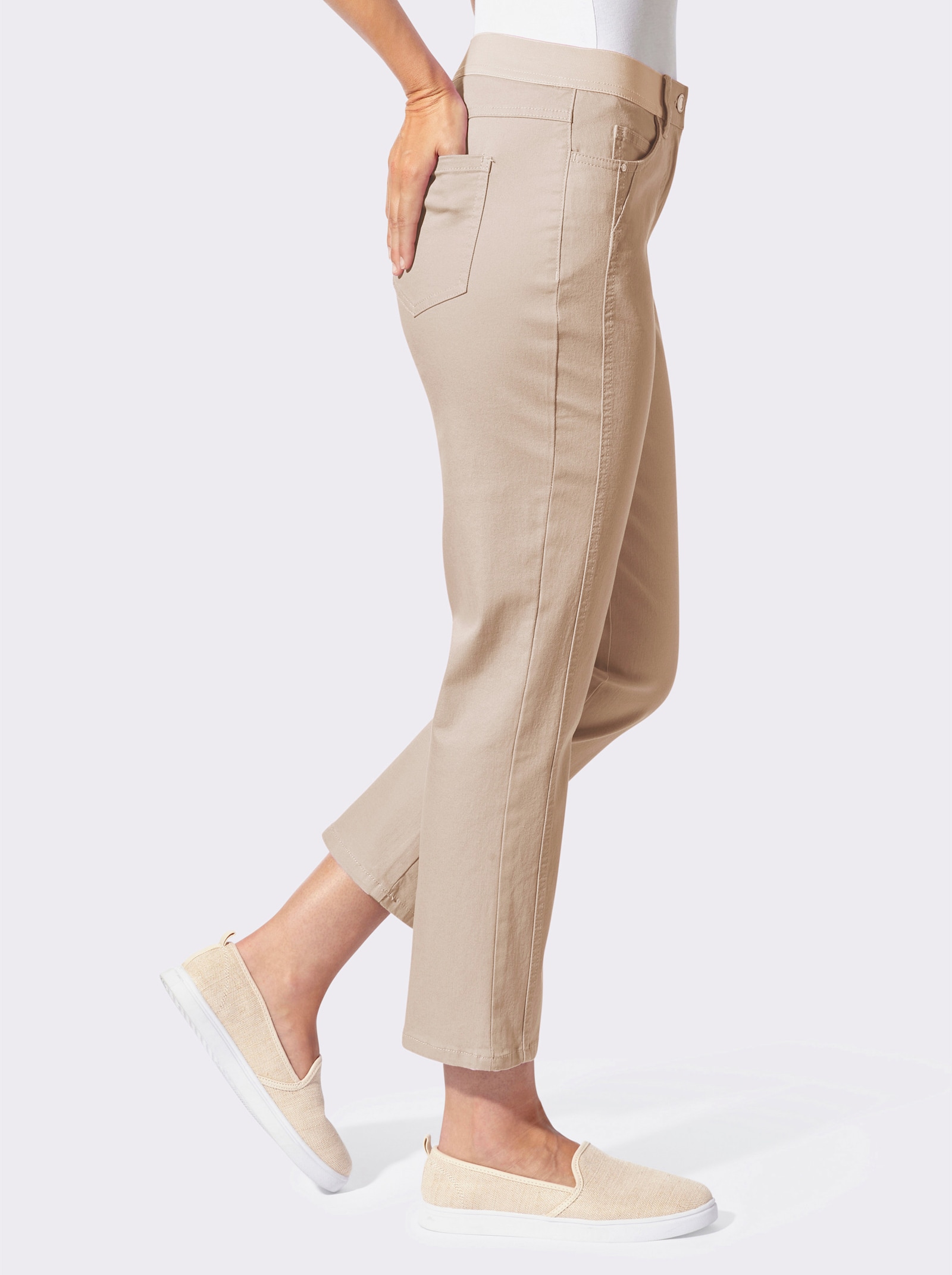 7/8-Hose in 5-Pocket-Form - sesam