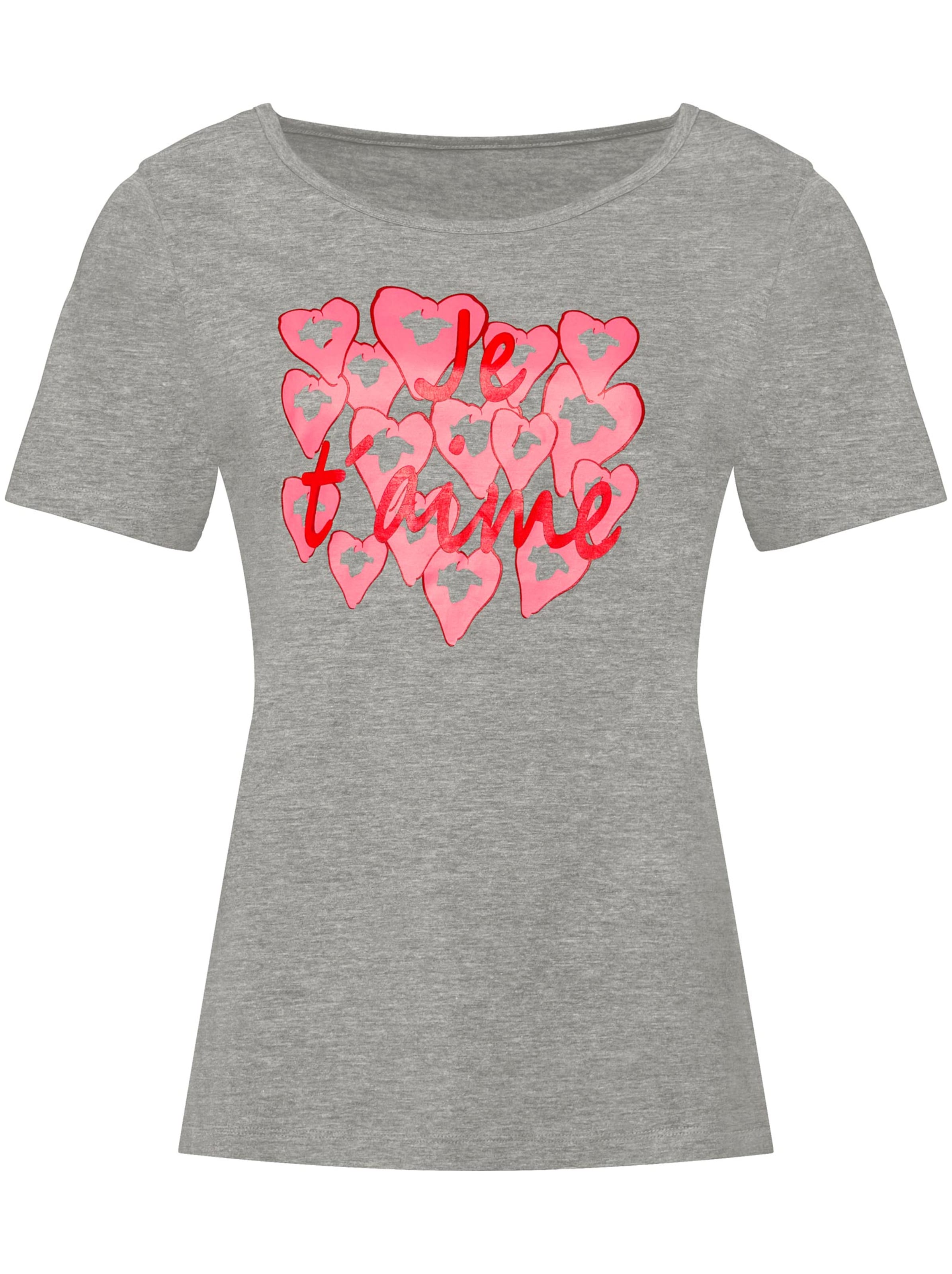 Shirt - grau-meliert