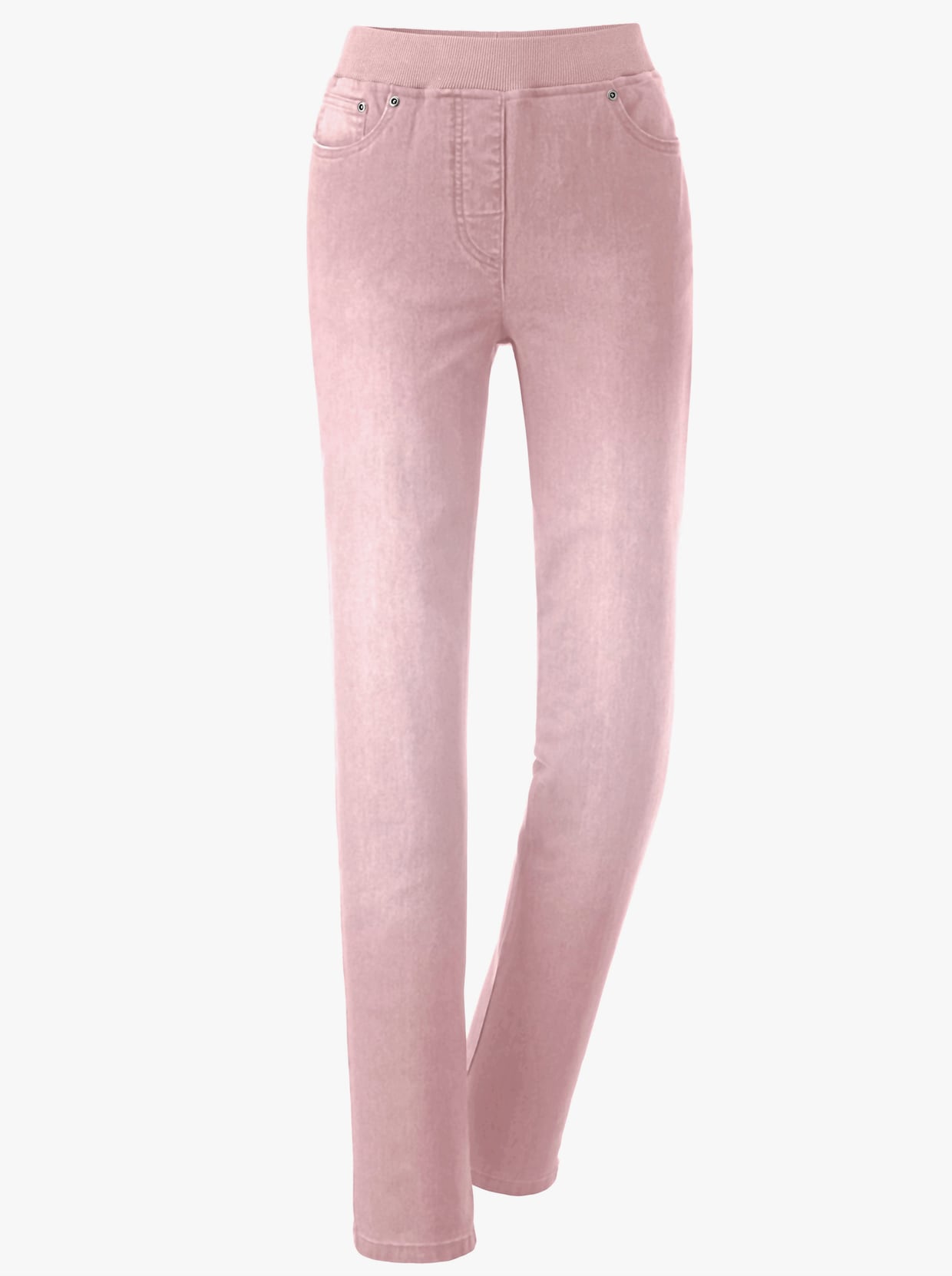 Comfortjeans - roze