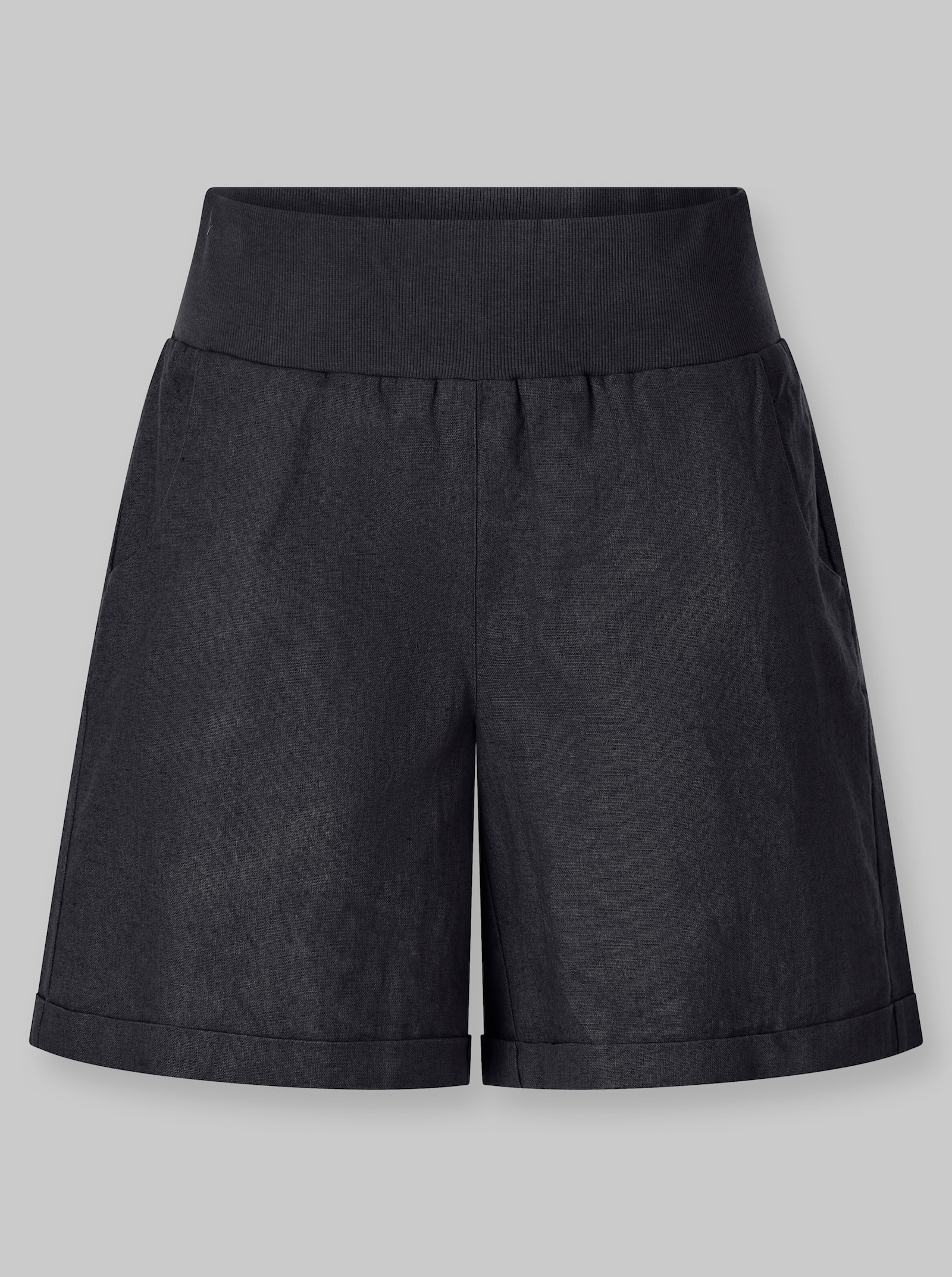 heine Shorts mit Leinen - marine