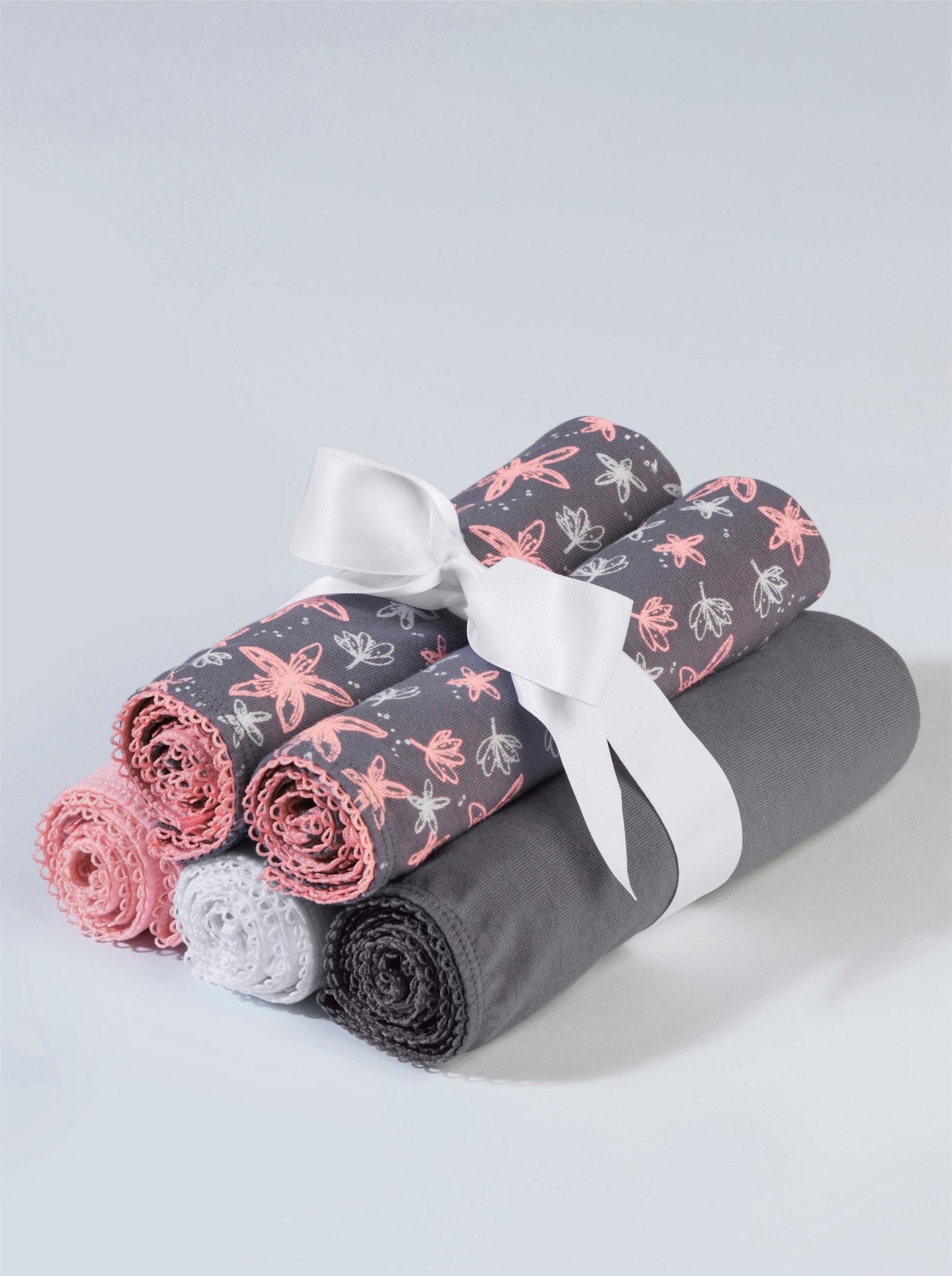 Tailleslip met satijnen strikje - op kleur gesorteerd