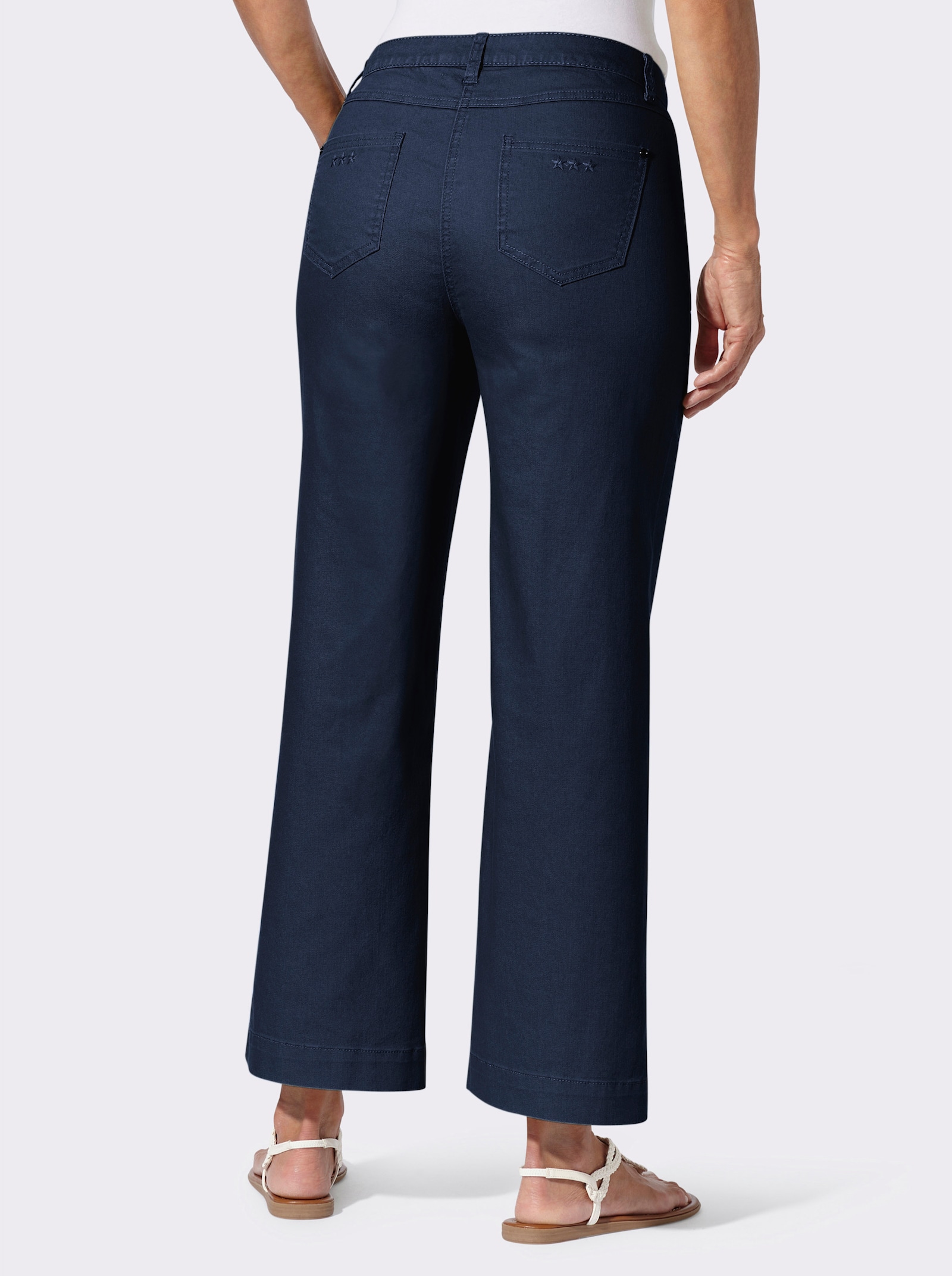 Culotte - darkblue-stone-washed