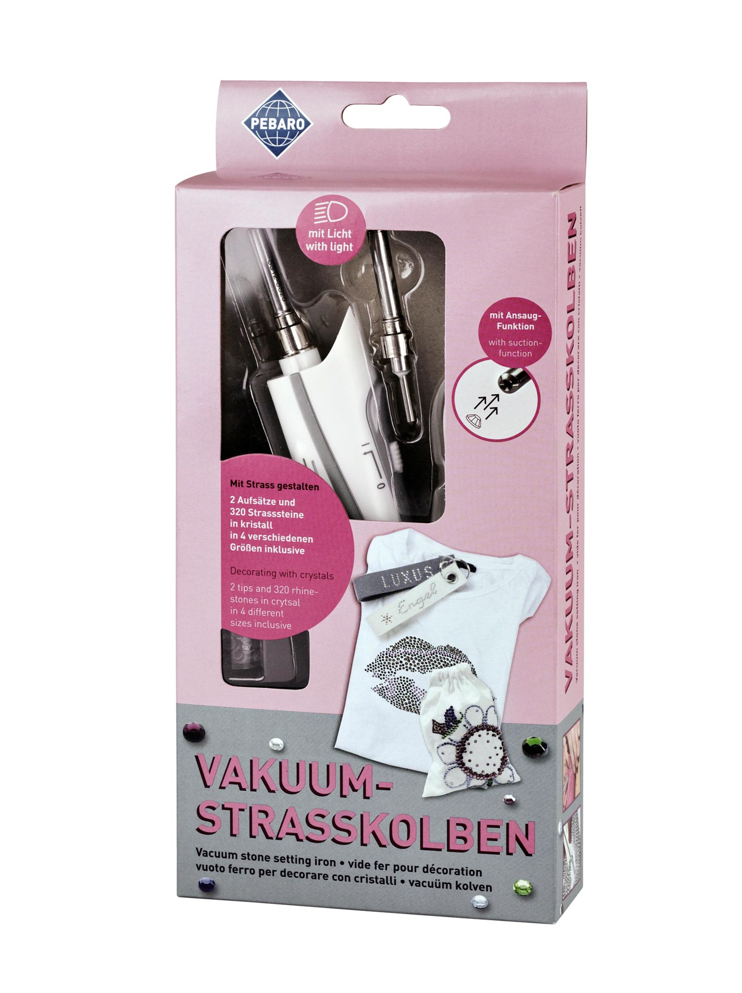 Vakuum-Straßkolben - weiß