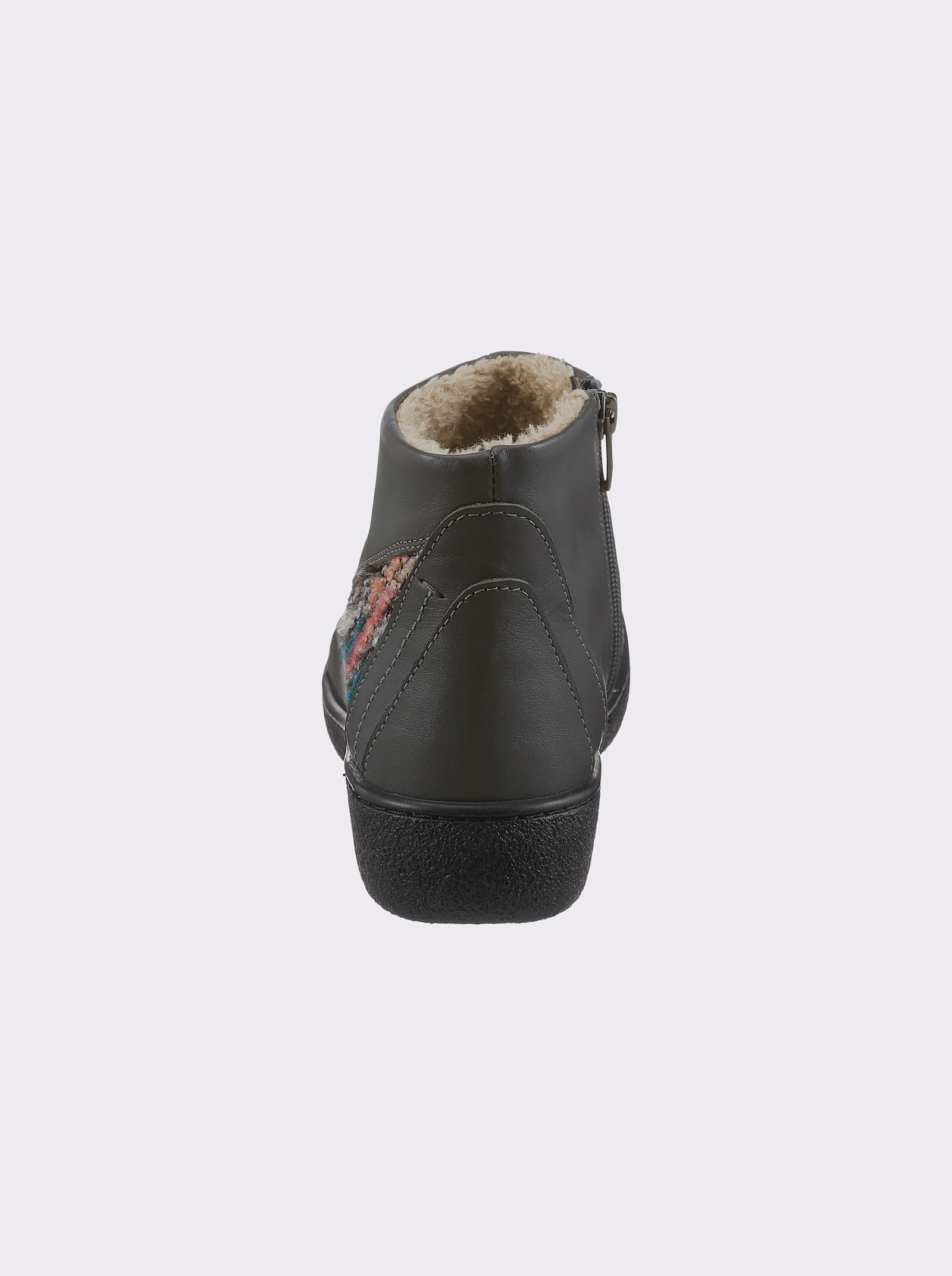 airsoft modern+ Stiefelette mit Innenfutter - grau