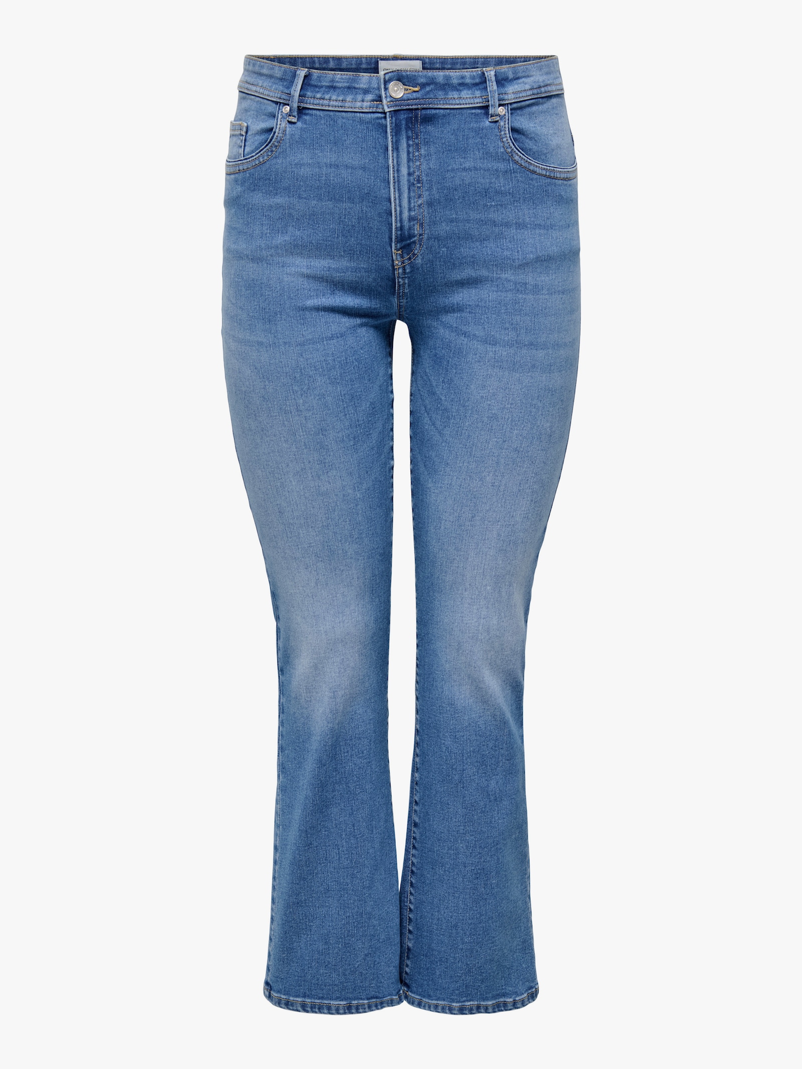 ONLY CARMAKOMA Bootcut-Jeans - medium blue denim