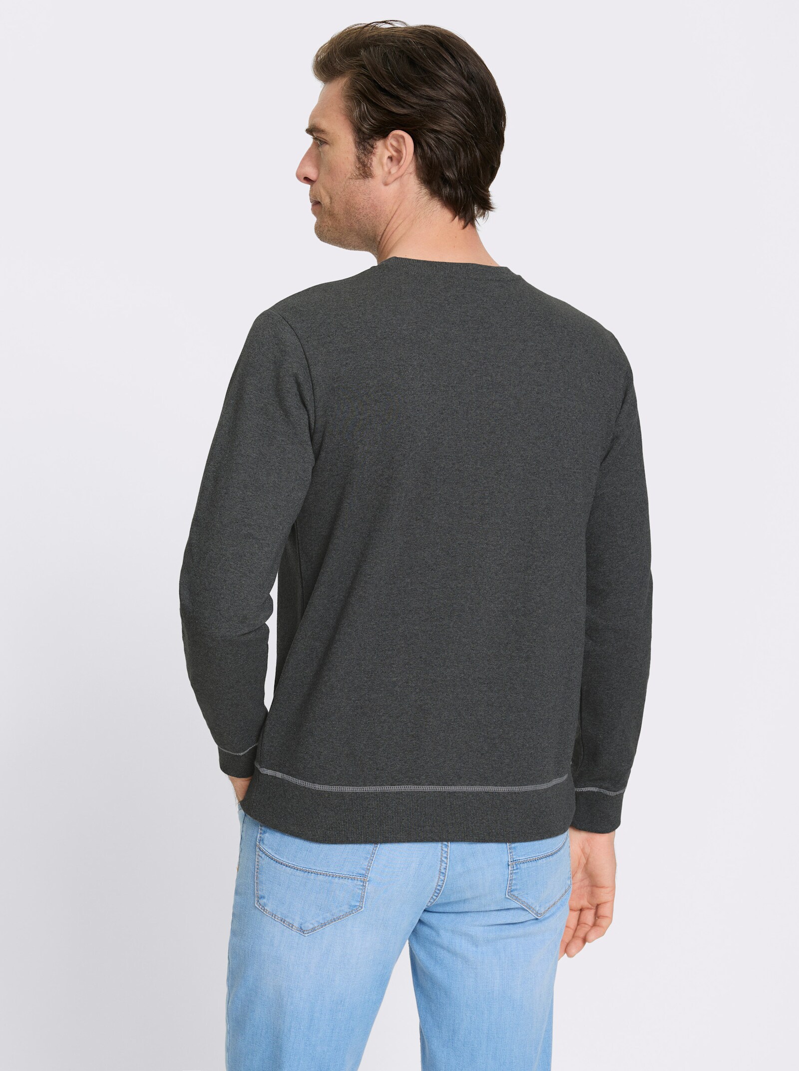 Catamaran Sweatshirt - graphit-meliert