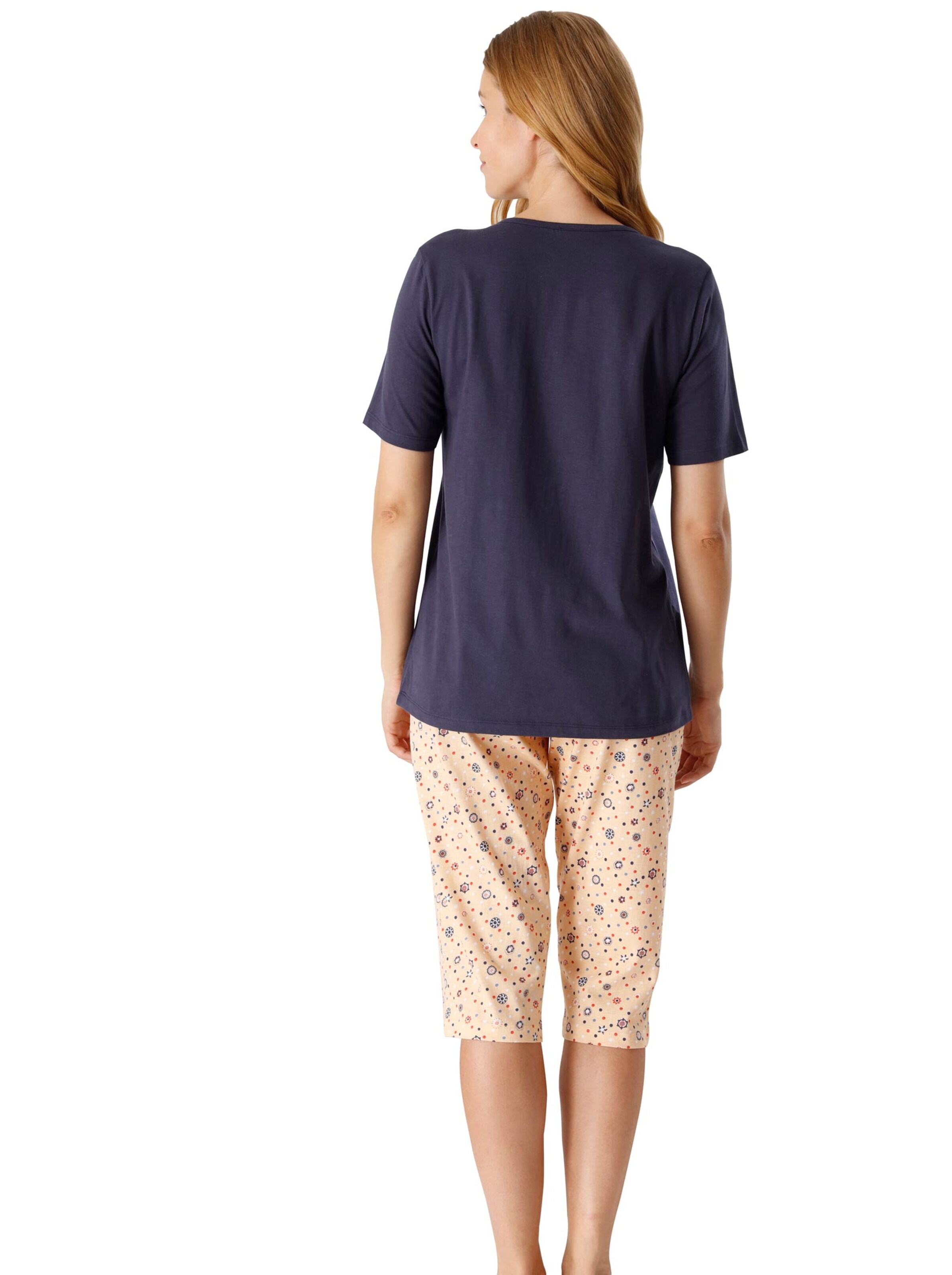Schlafanzug-Shirt - nachtblau