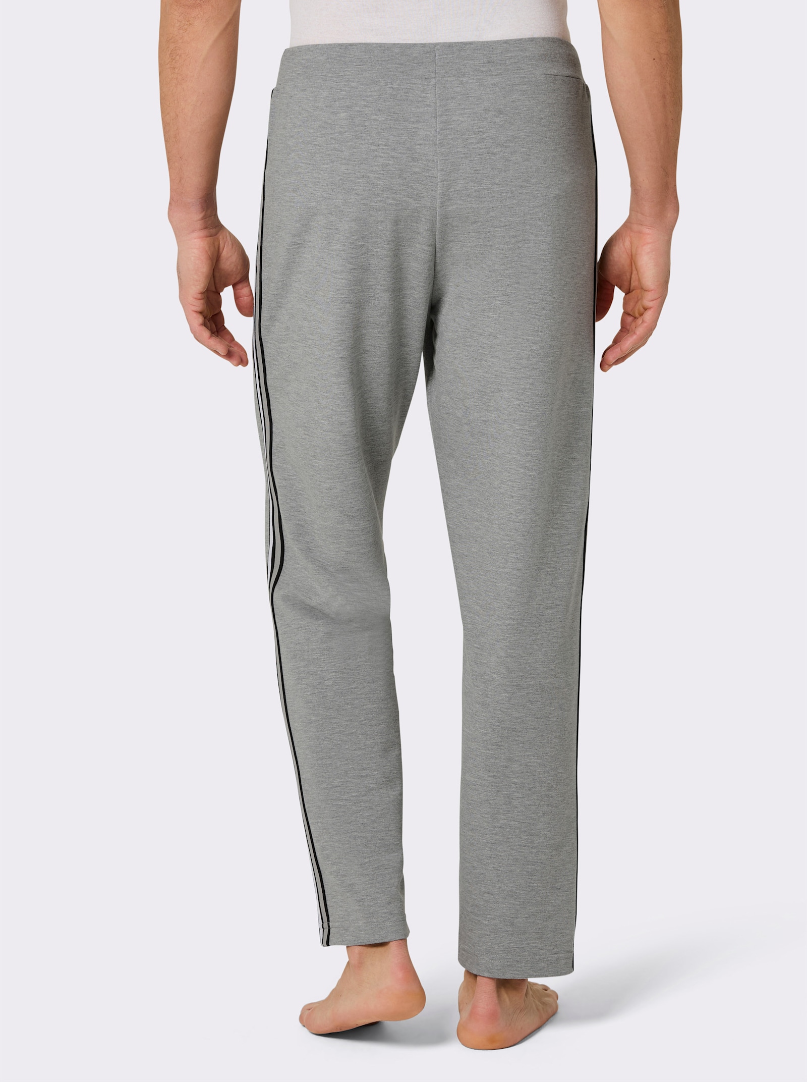 Plantier Jerseyhose - grau-meliert