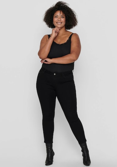 Skinny-fit-Jeans - black