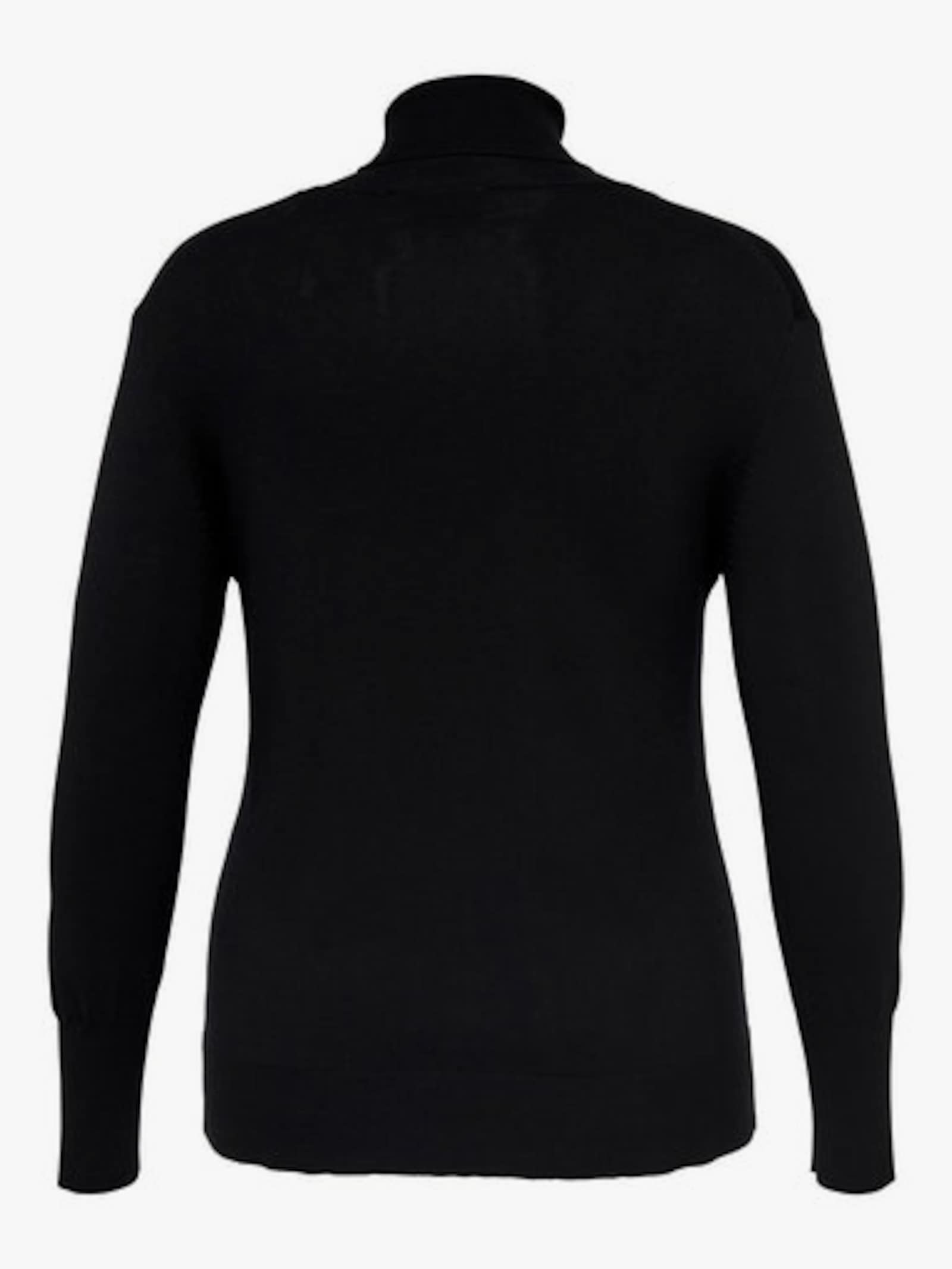 ONLY CARMAKOMA Rollkragenpullover - black