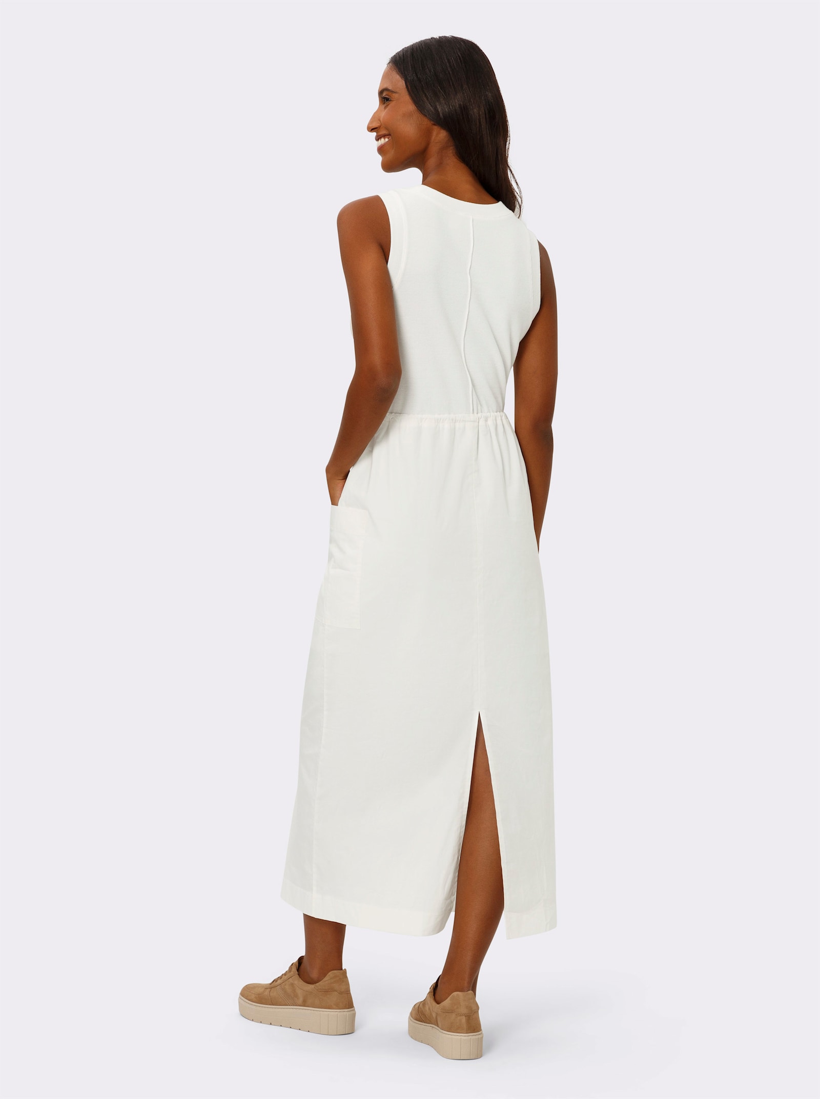 heine Freizeitkleid mit aufgesetzten Taschen - ecru