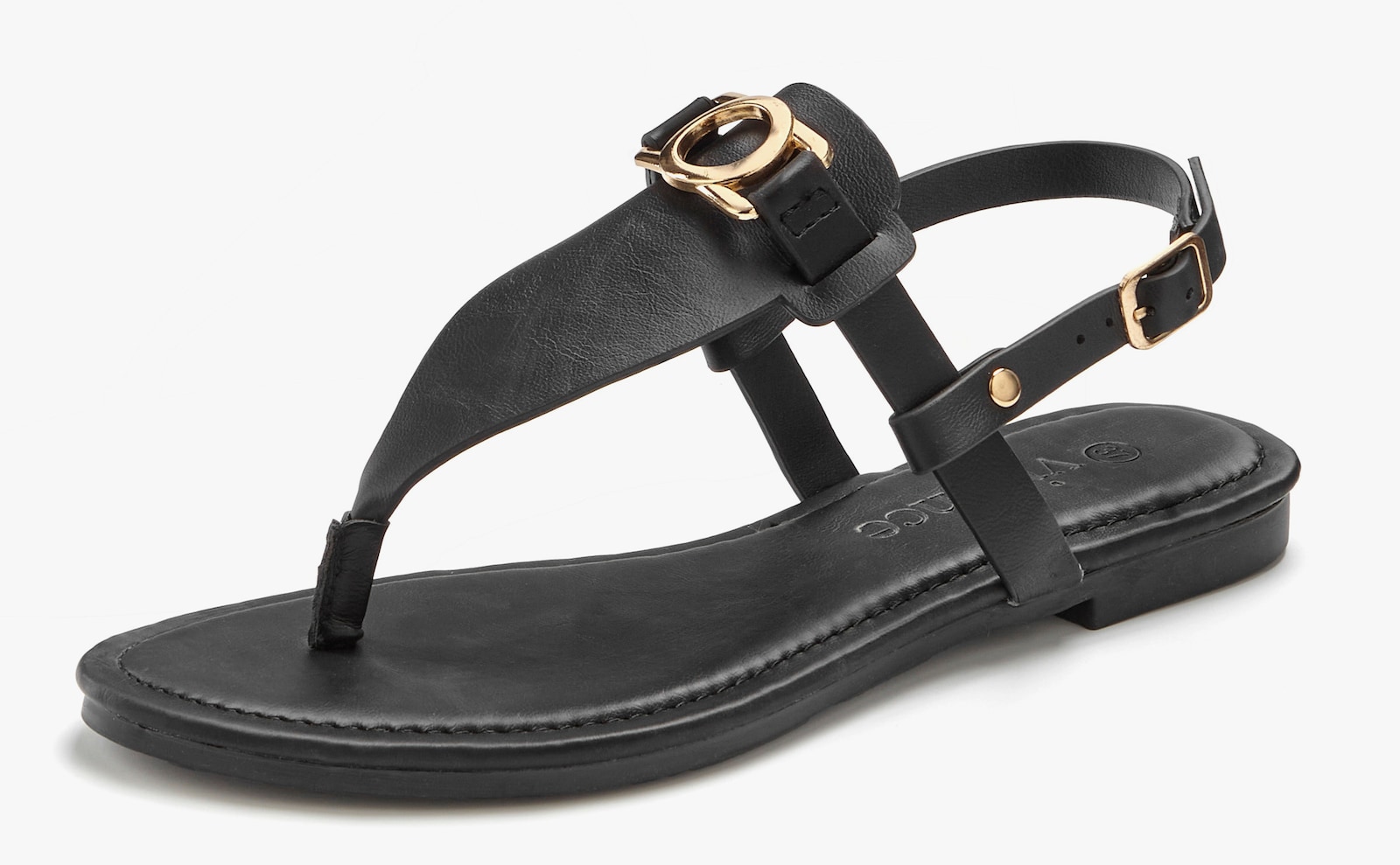 Vivance Teenslipper - zwart