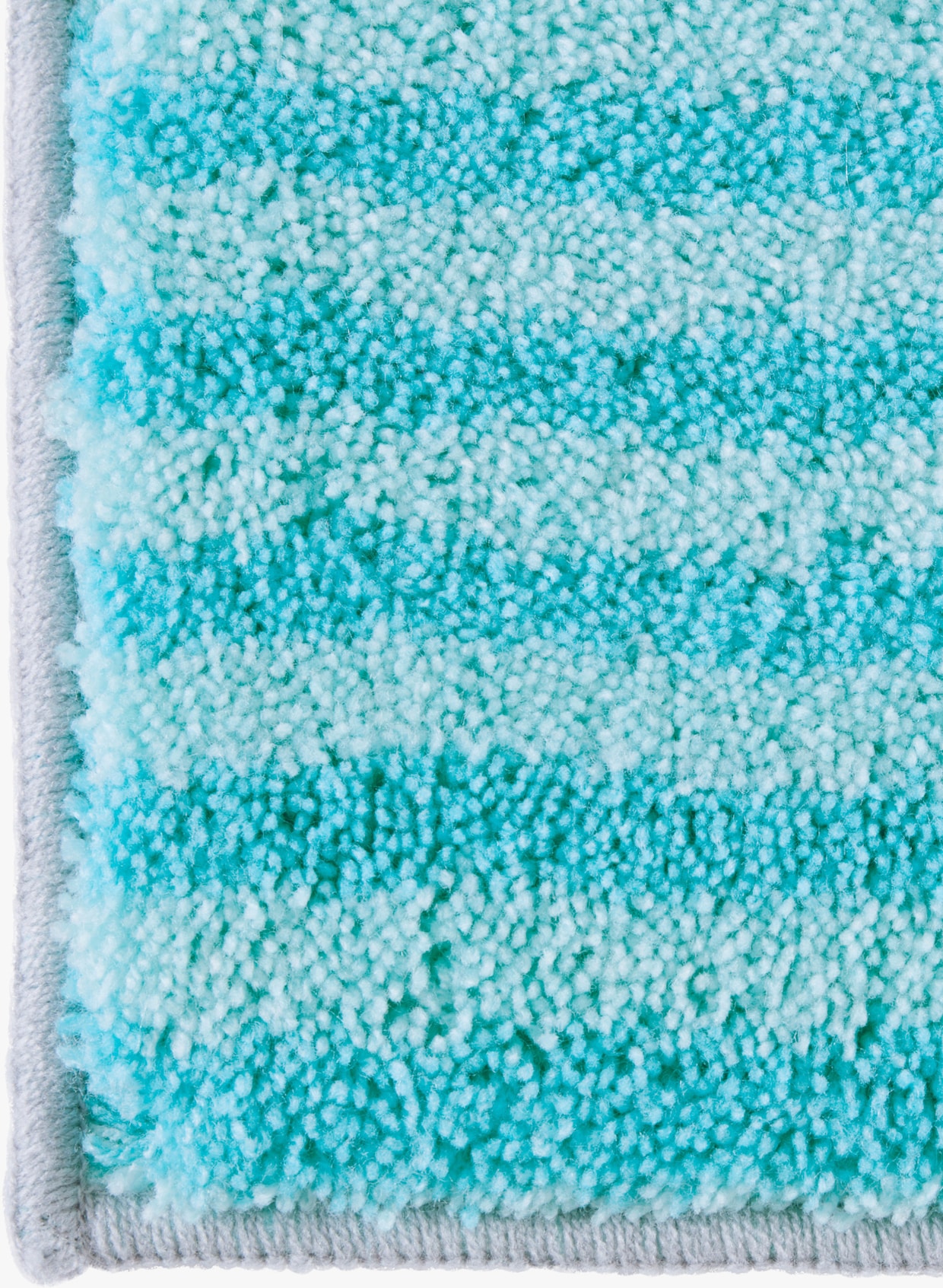 Grund Tapis de bain - turquoise-gris