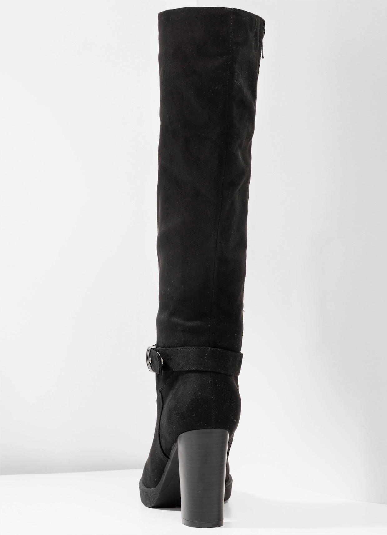 sheego Weitschaftstiefel - schwarz