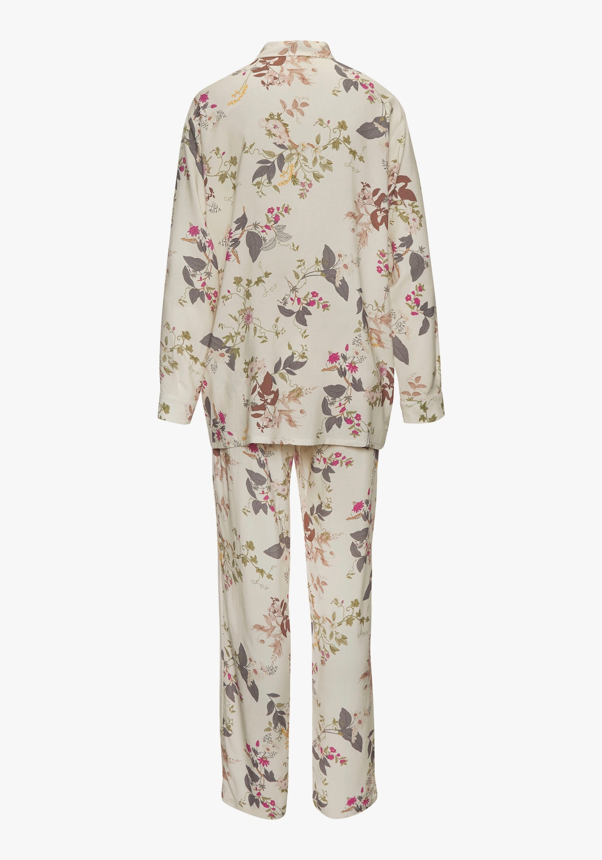 LASCANA Pyjama - ecru gebloemd