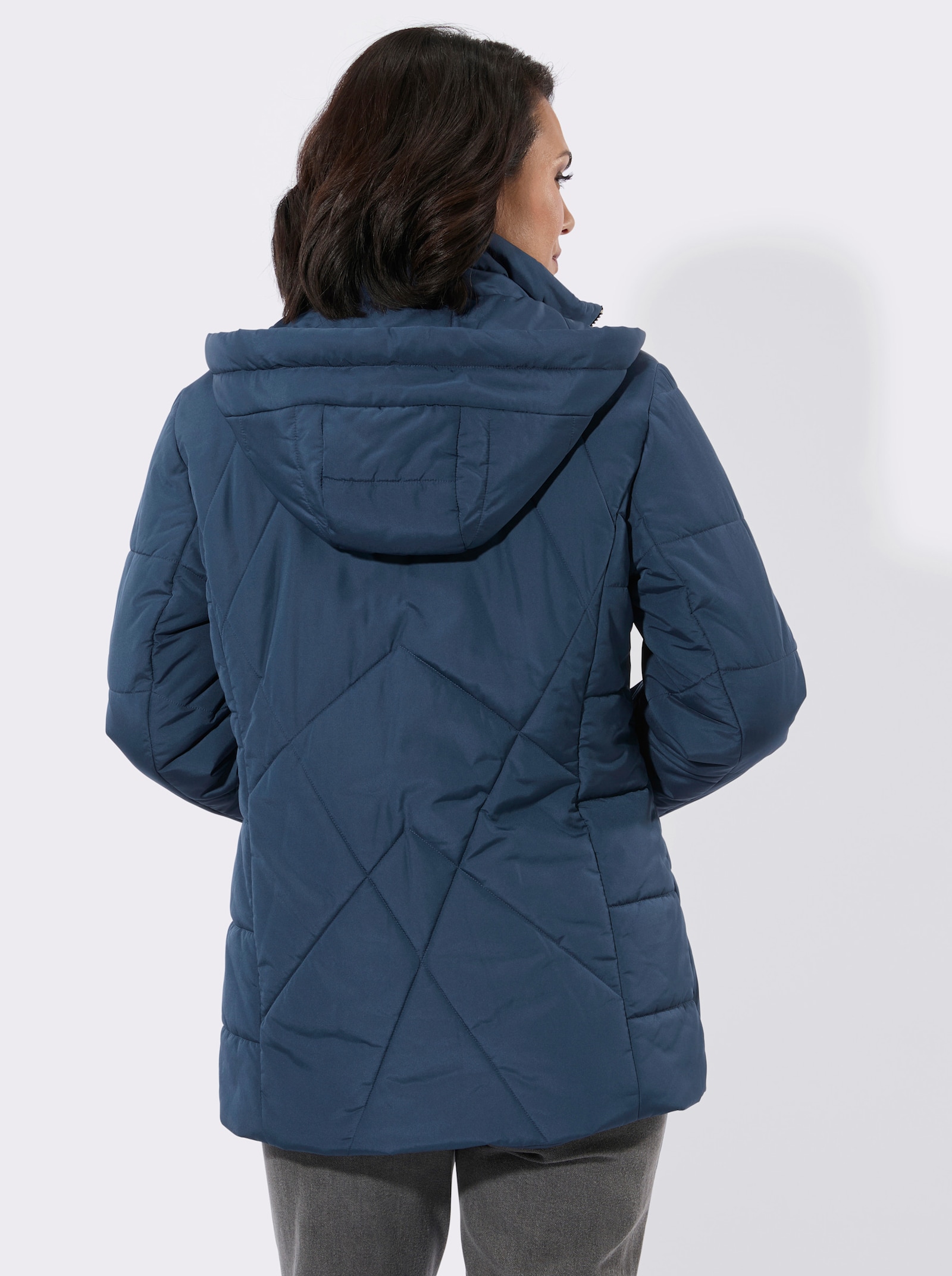 Steppjacke - dunkelblau