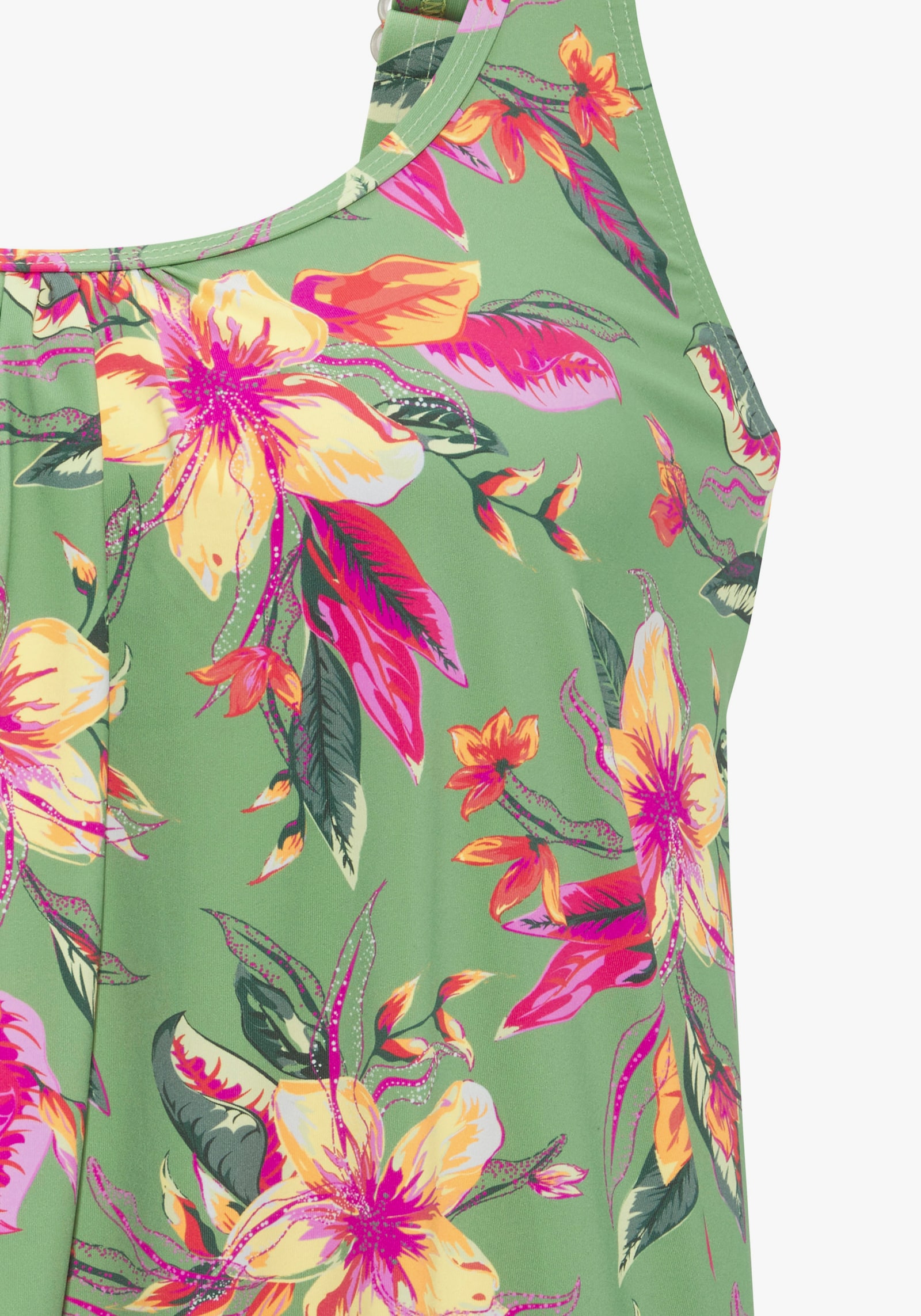 LASCANA Tankini-Top - salbei-pink bedruckt