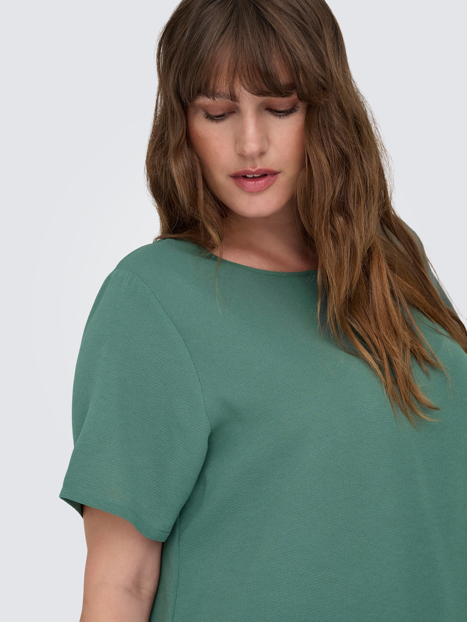 ONLY CARMAKOMA Shirtbluse - balsam green