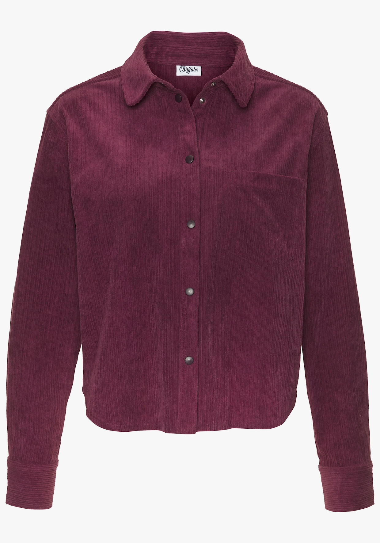 Buffalo Hemdbluse - aubergine