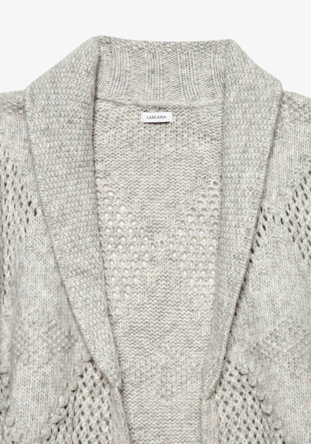 LASCANA Cardigan - gris chiné