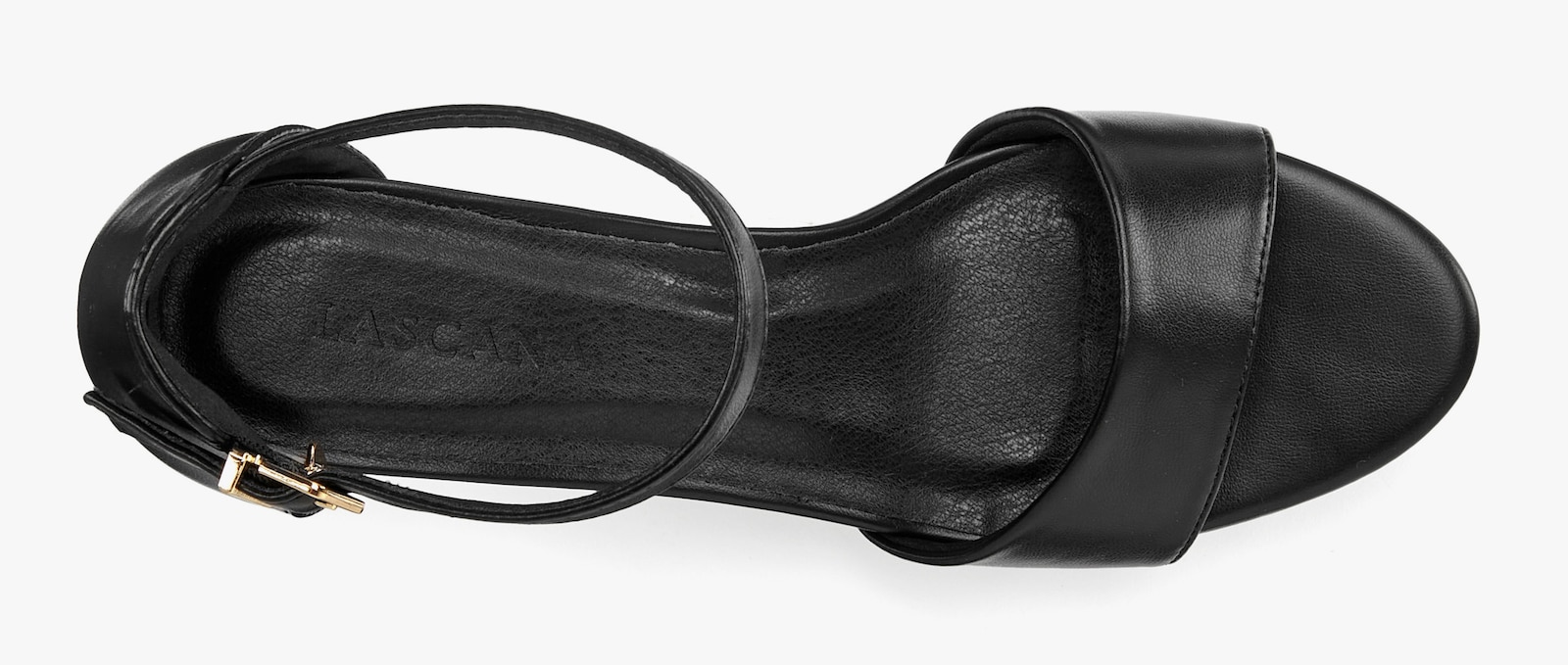 LASCANA High-Heel-Sandalette - schwarz