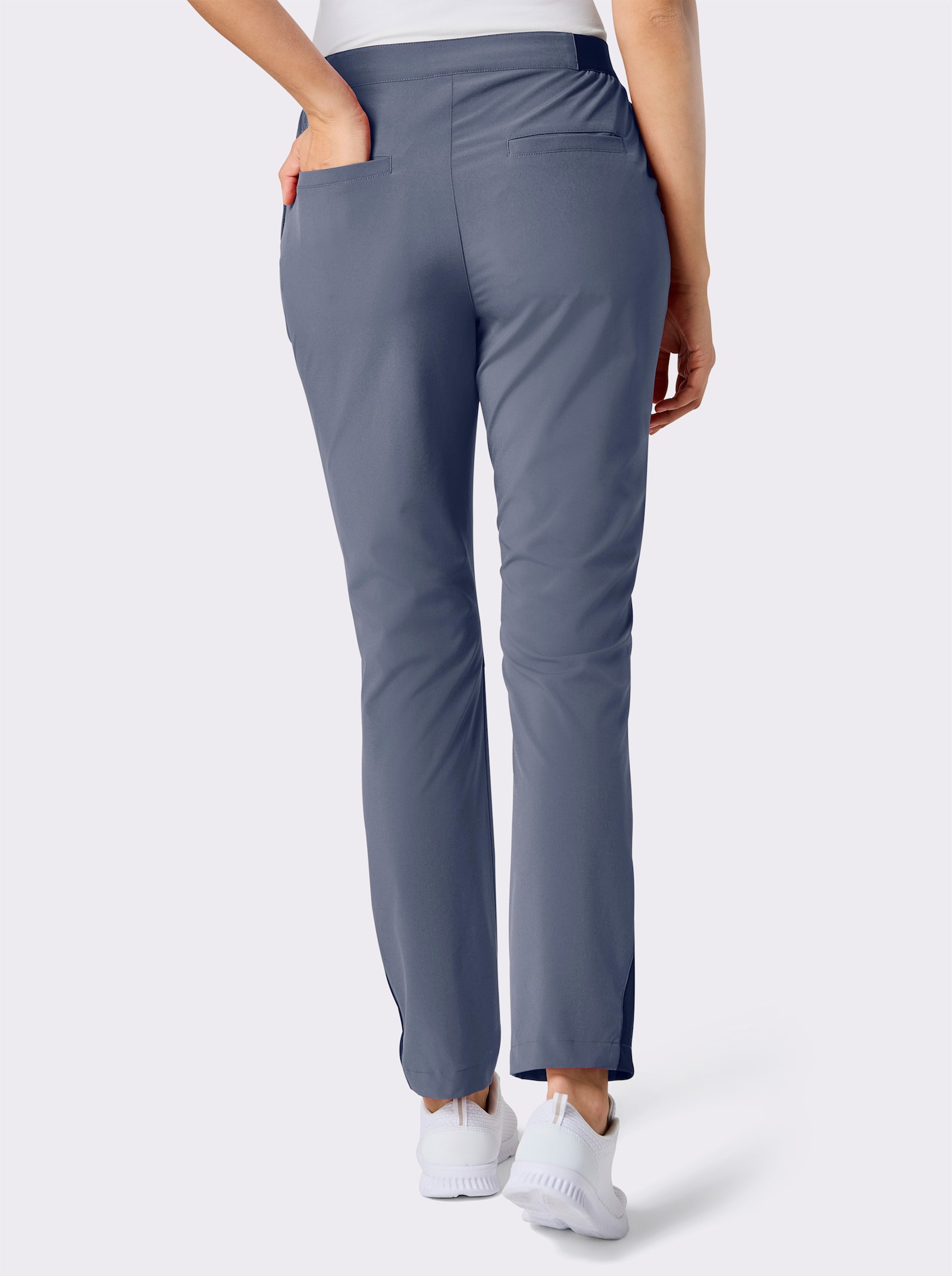 Catamaran Sports Trekkinghose mit Leistentaschen hinten - taubenblau