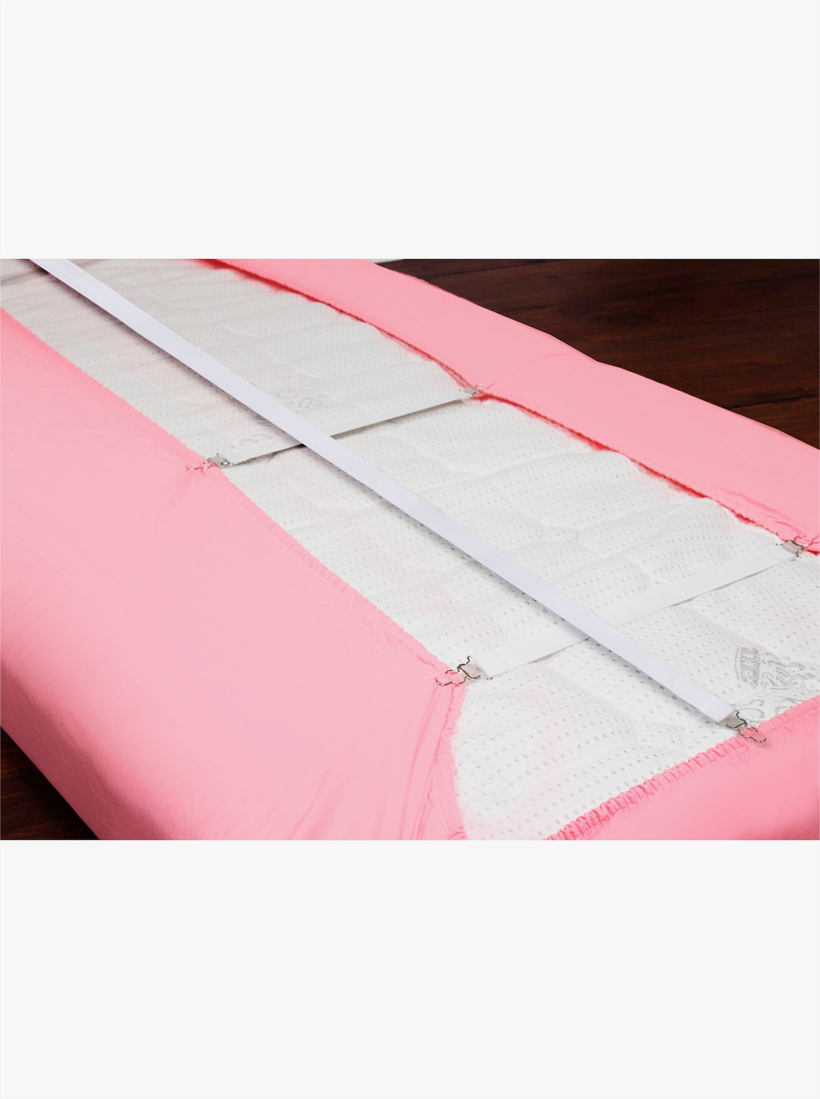 Sträckare för spännlakan - vit