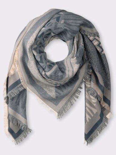 heine Tuch - rauchblau