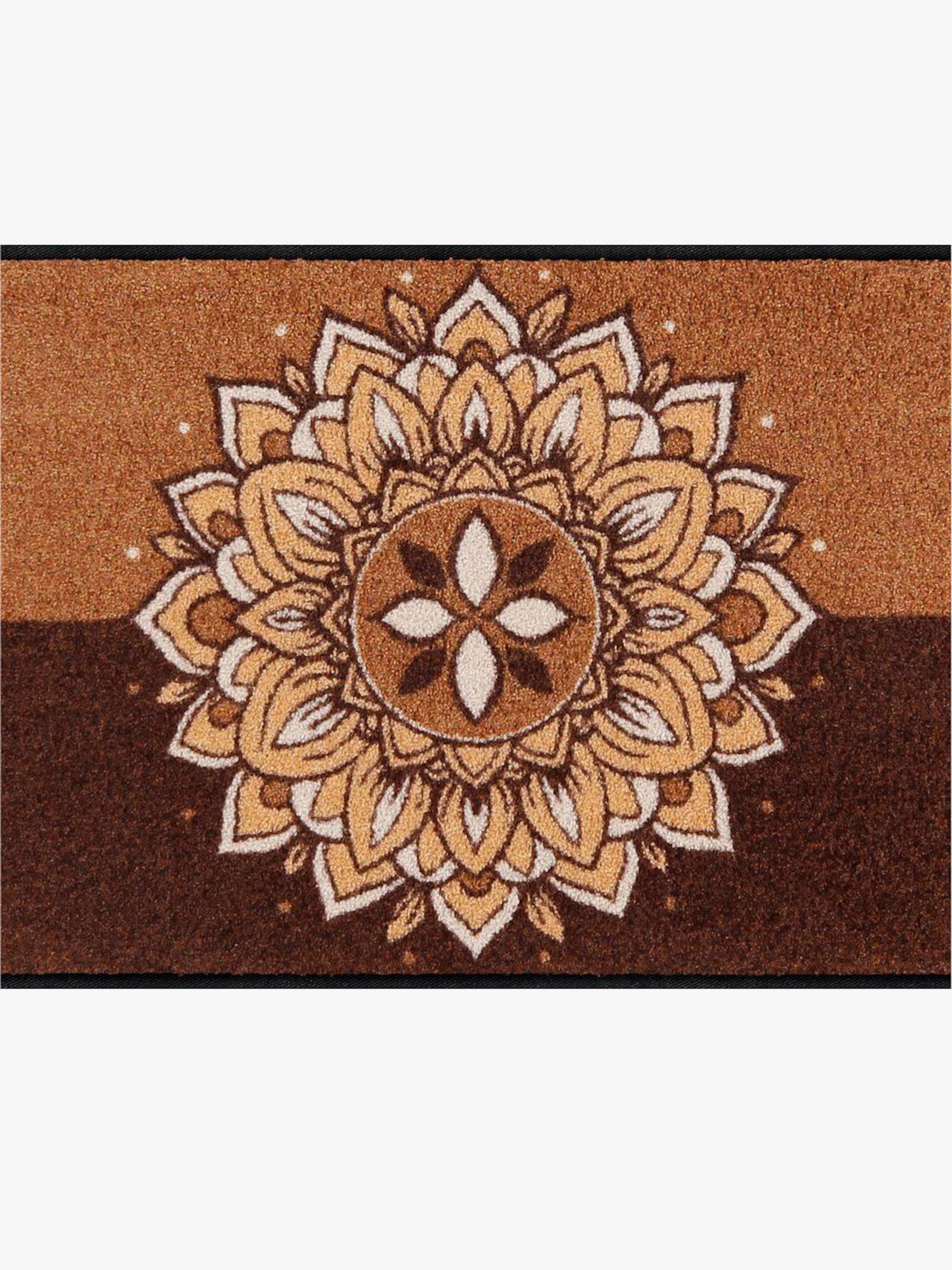 Salonloewe Fußmatte - braun-bedruckt