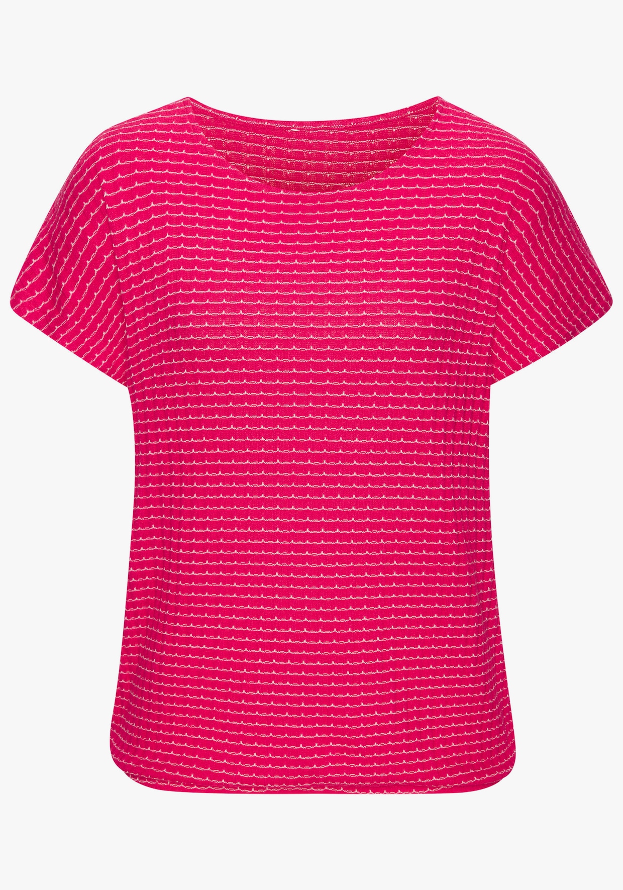 Vivance Shirt met korte mouwen - koraal, crème